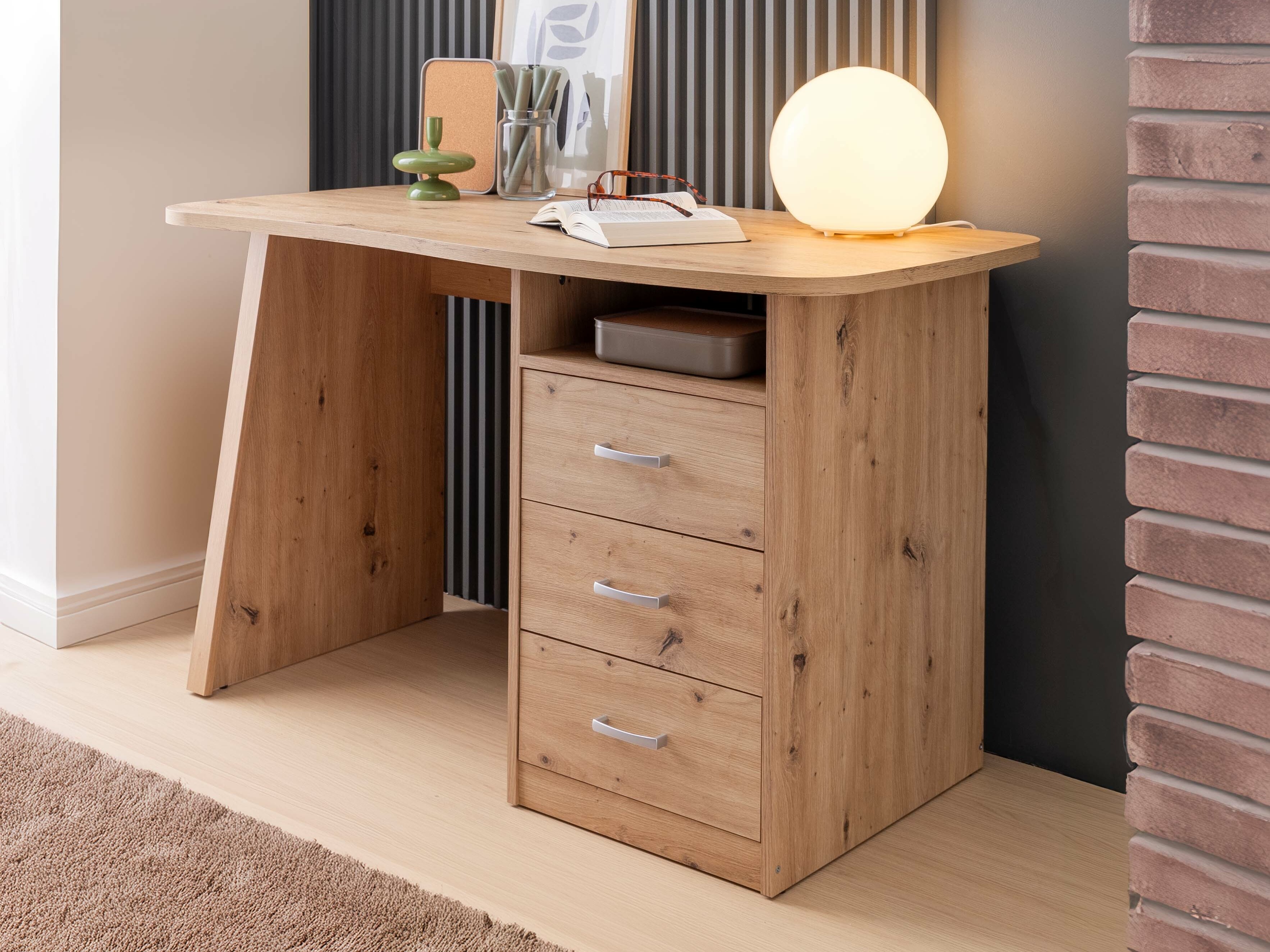 Bureau Ontario 204 (Artisan eiken)