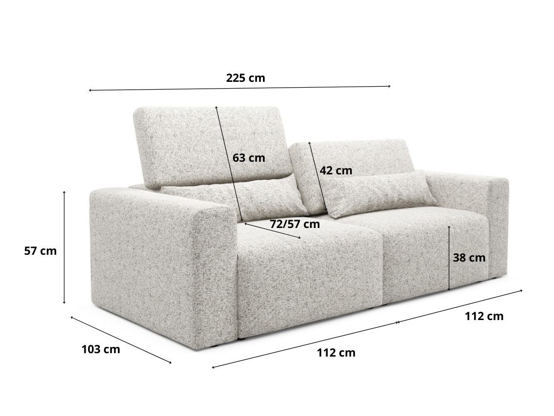 Modulaire sofa Virorle 104 (Puente 06)