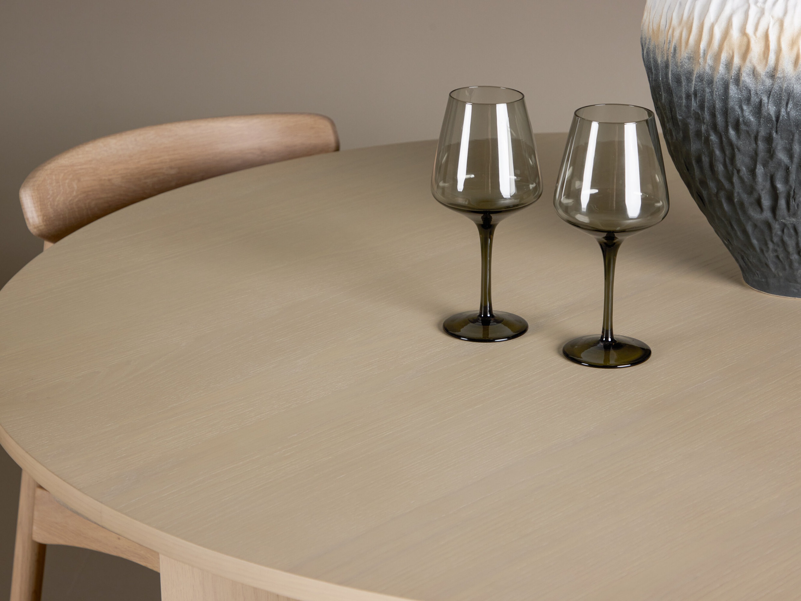 Eetkamerset Dallas 4986 (Licht hout)