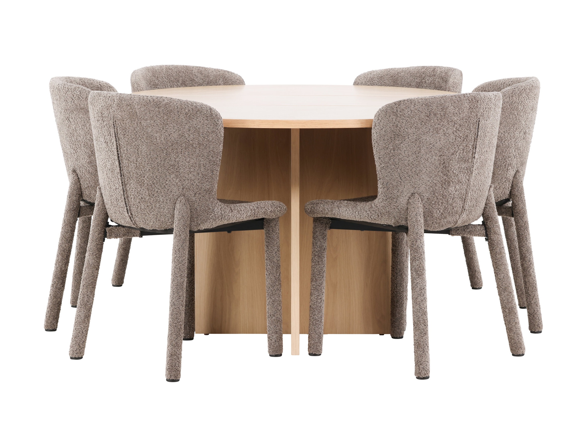 Eetkamerset Dallas 4989 (Eiken)