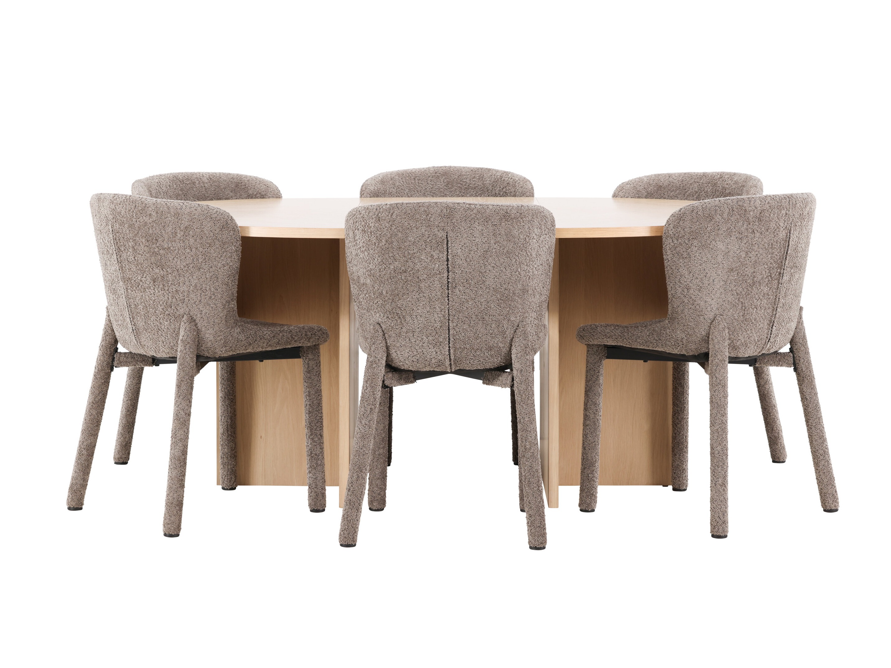 Eetkamerset Dallas 4989 (Eiken)