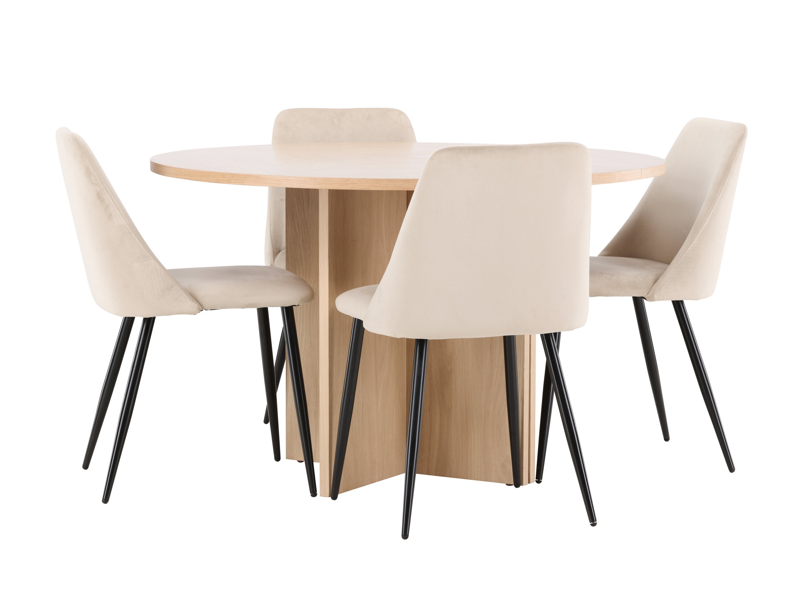 Eetkamerset Dallas 4991 (Eiken)