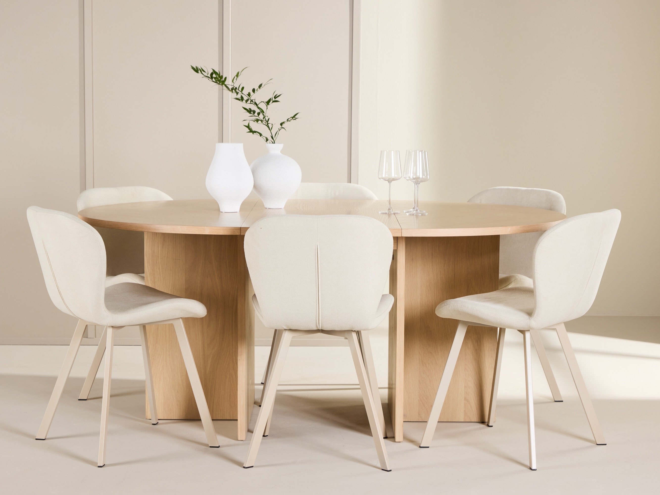 Eetkamerset Dallas 5010 (Eiken)
