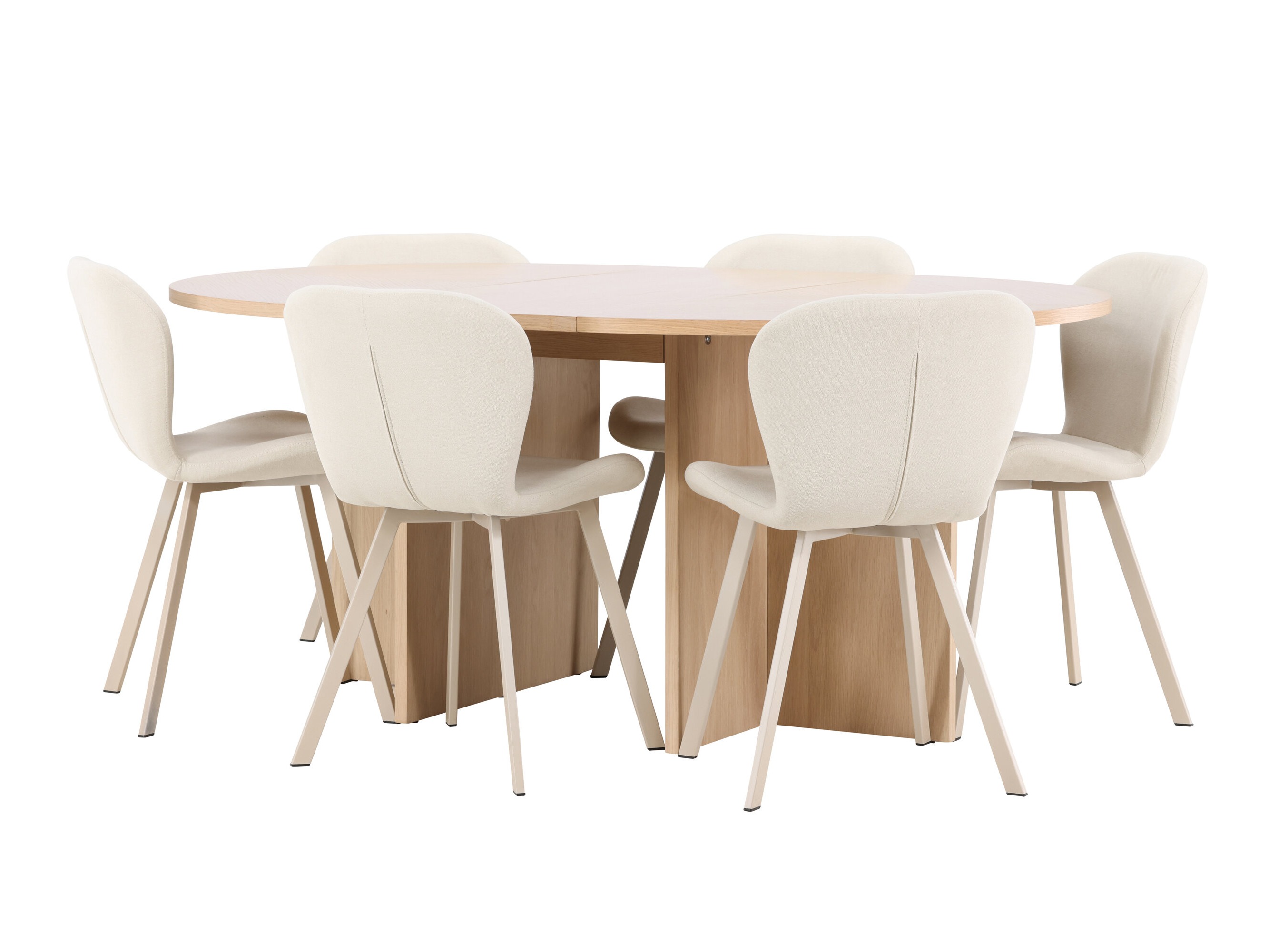 Eetkamerset Dallas 5010 (Eiken)