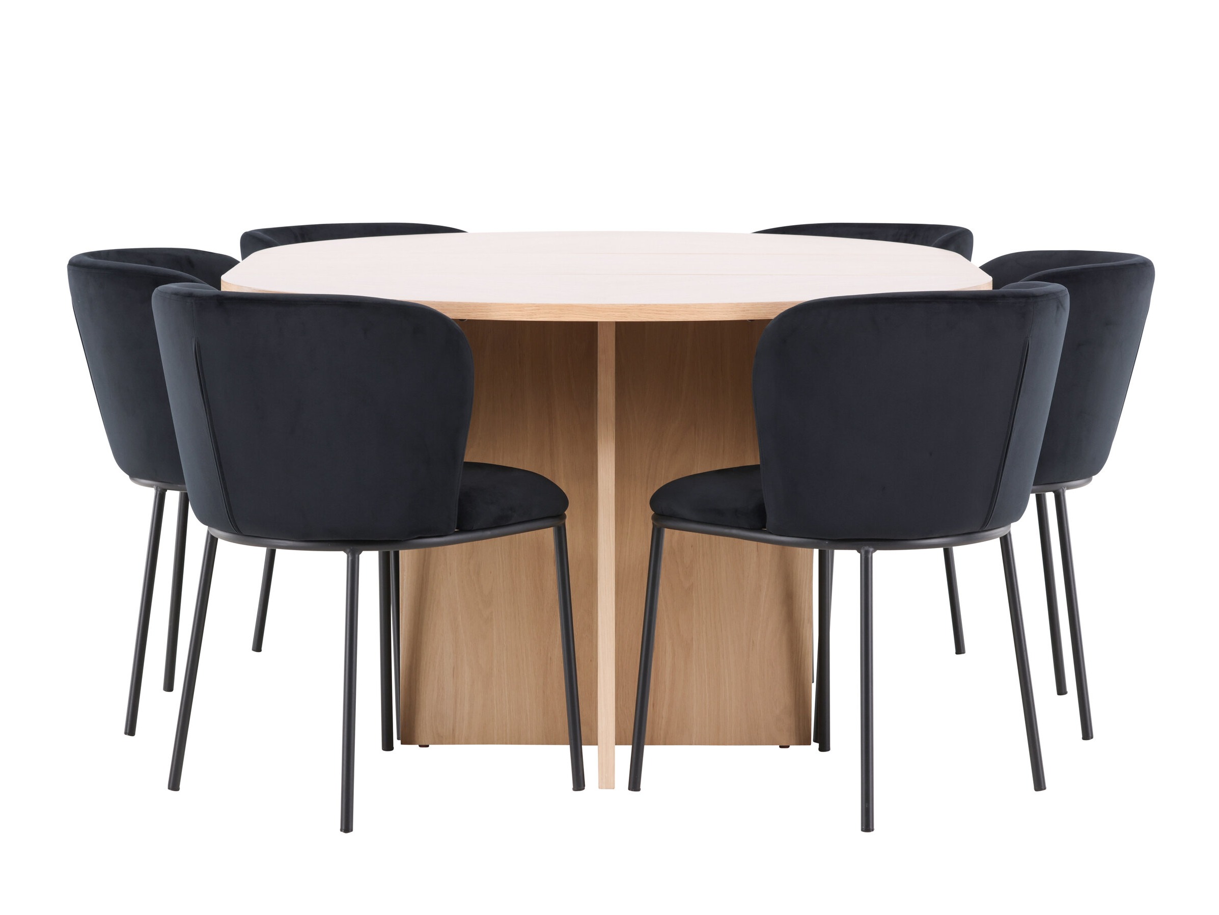 Eetkamerset Dallas 5013 (Eiken)