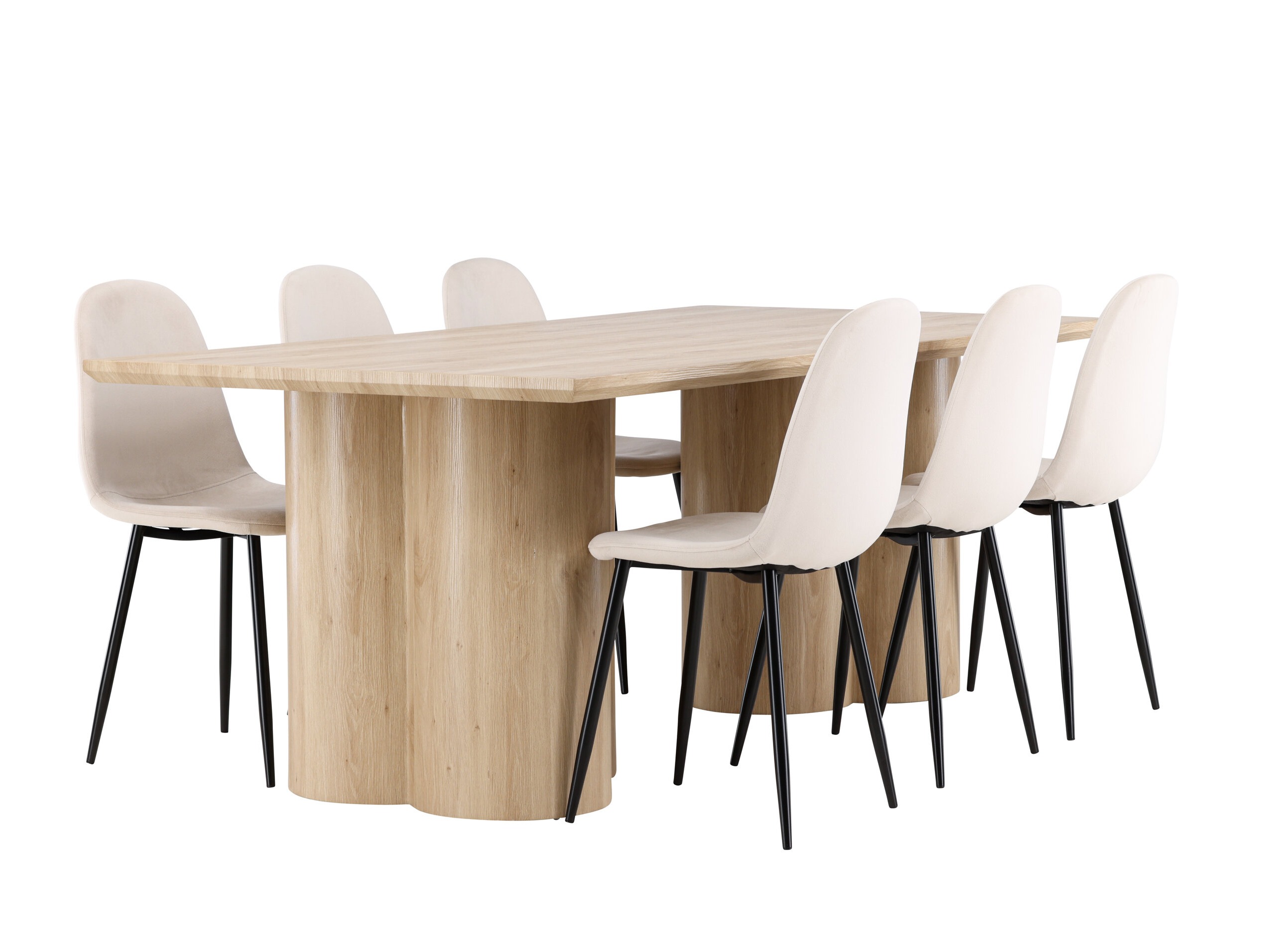 Eetkamerset Dallas 5018 (Beige)