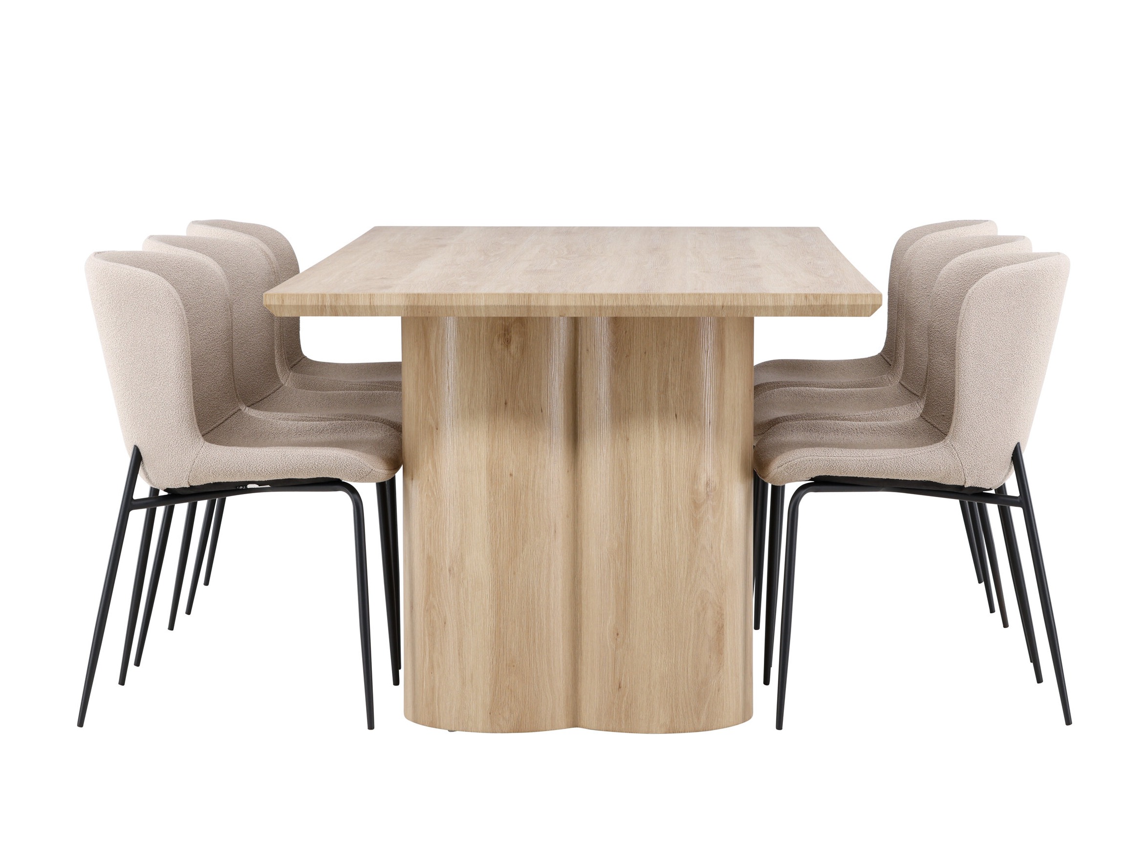Eetkamerset Dallas 5021 (Beige)