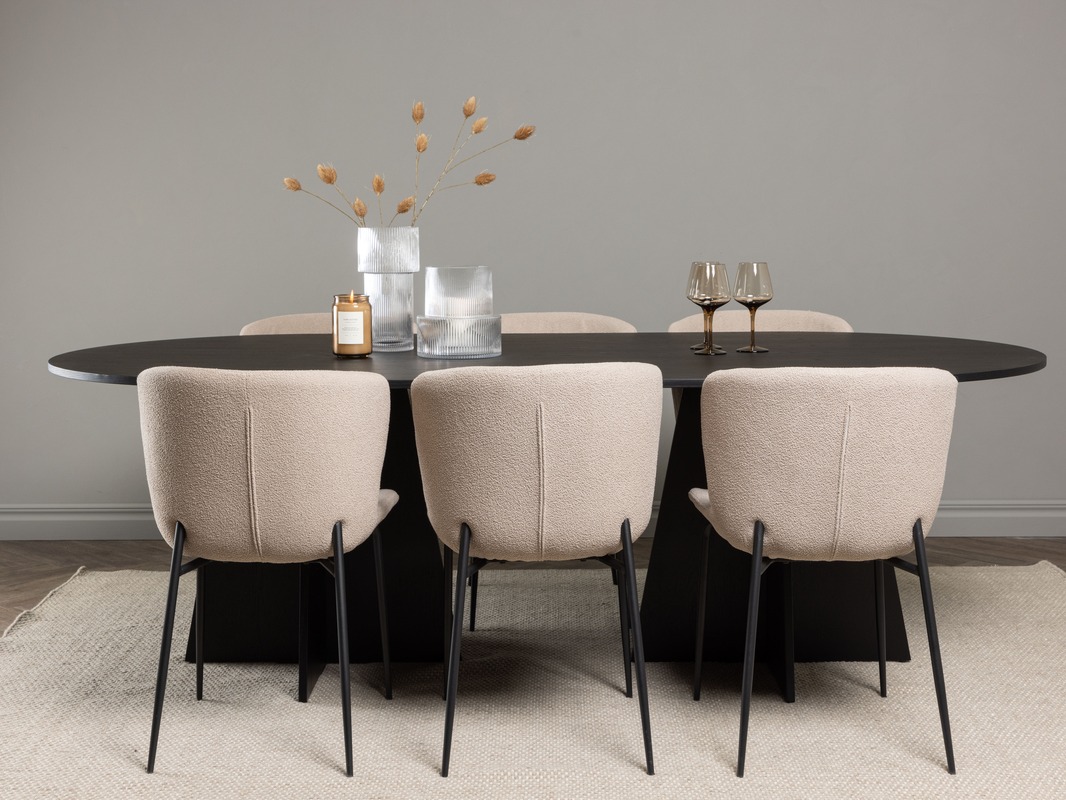Eetkamerset Dallas 5052 (Beige)