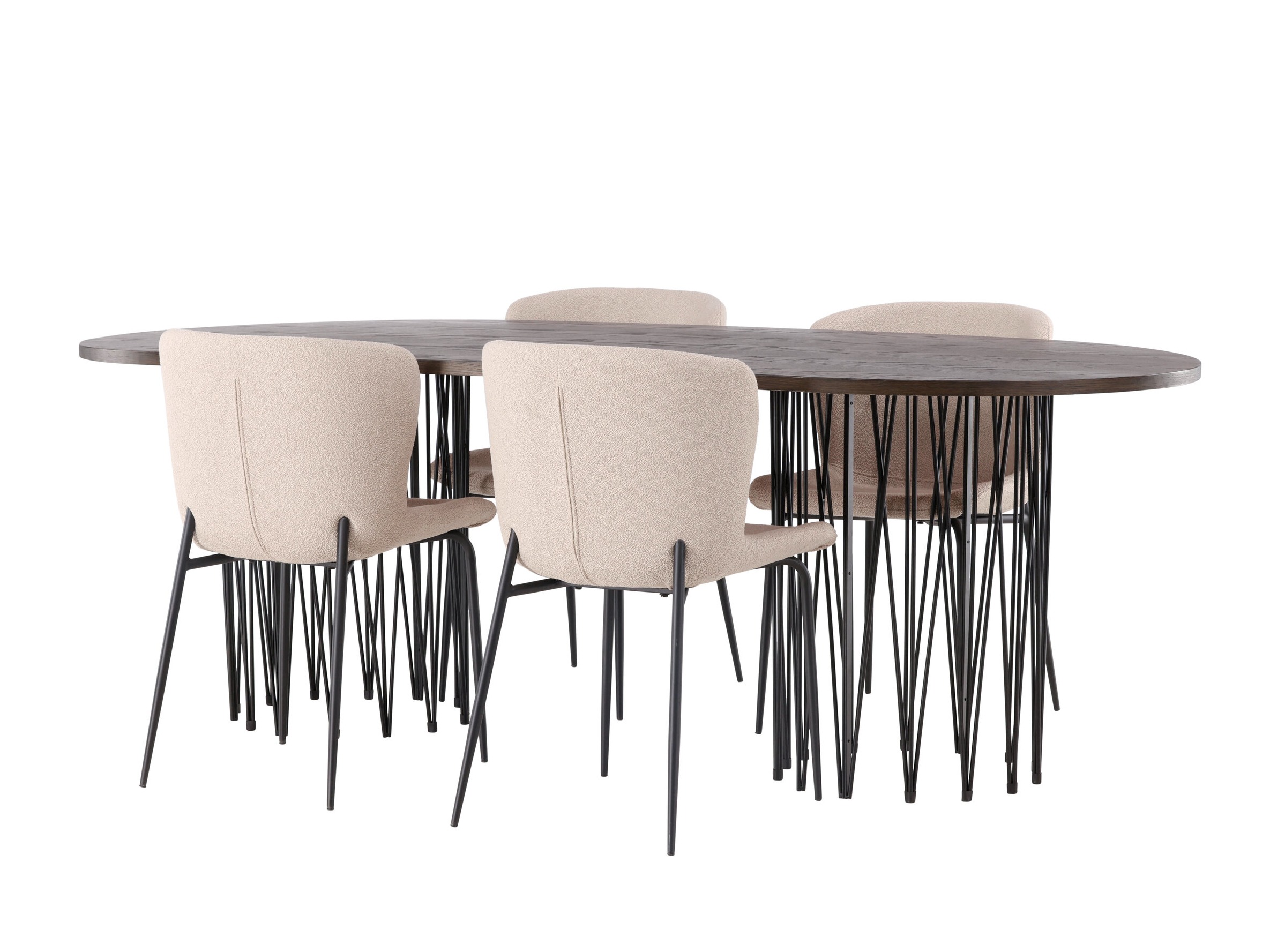 Eetkamerset Dallas 5065 (Beige)