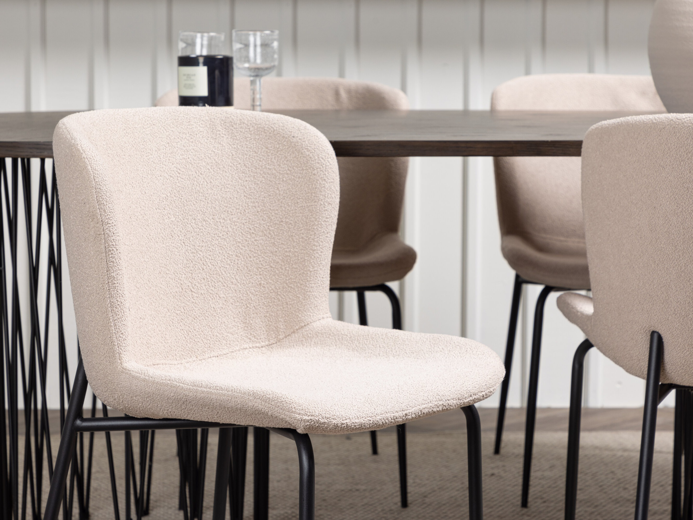 Eetkamerset Dallas 5065 (Beige)