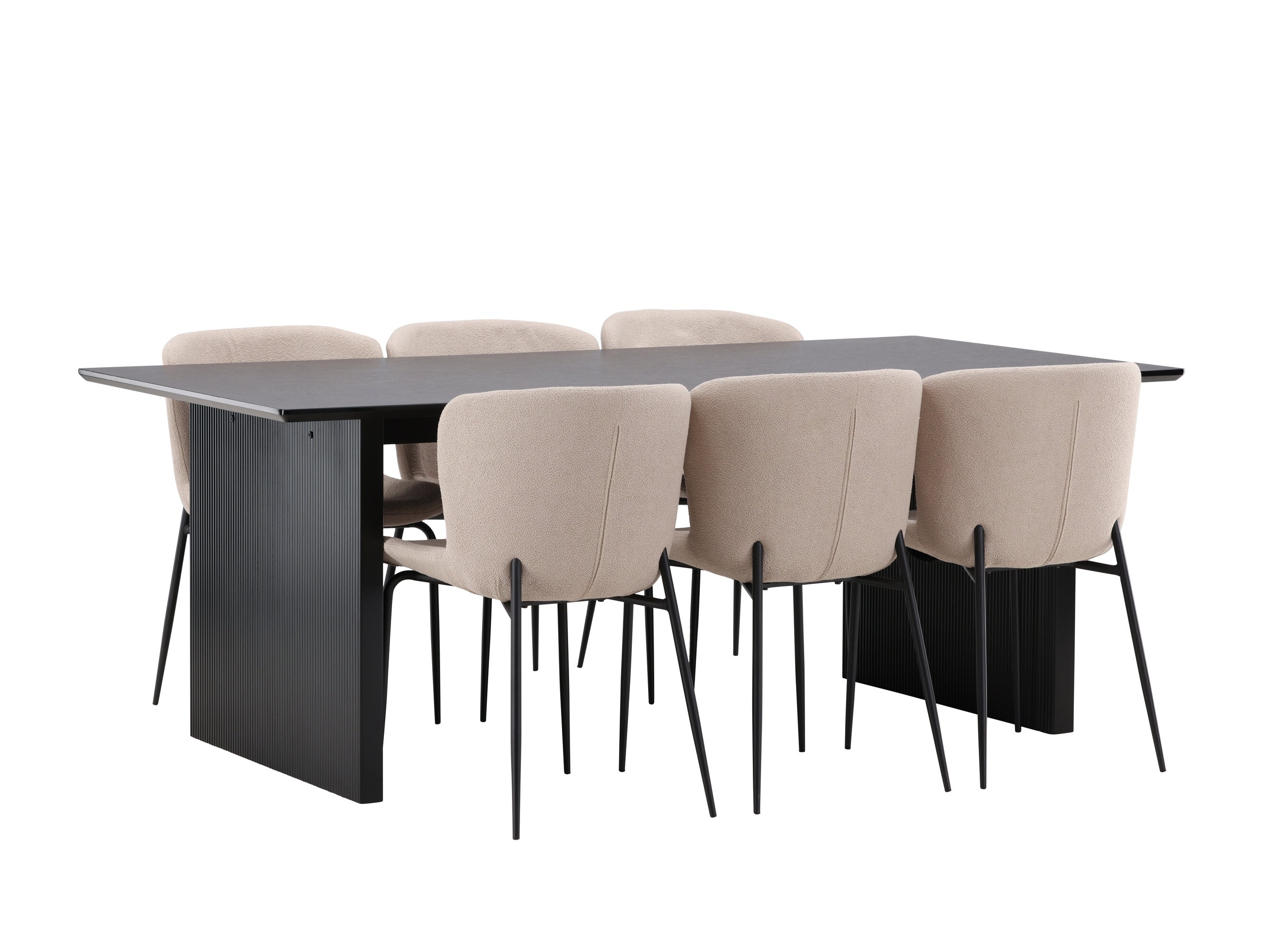 Eetkamerset Dallas 5066 (Beige)