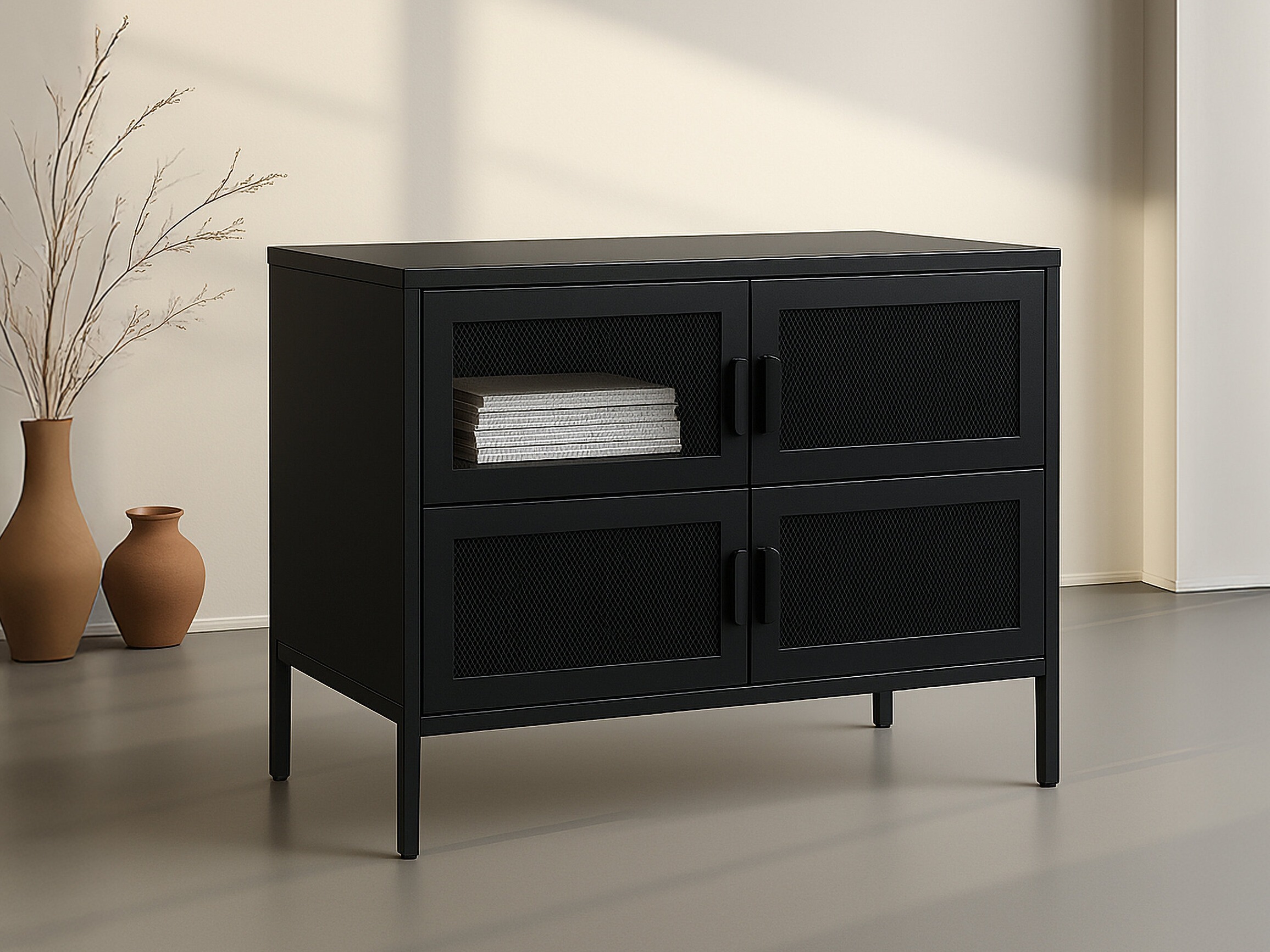 Dressoir Dallas 3183 (Zwart)