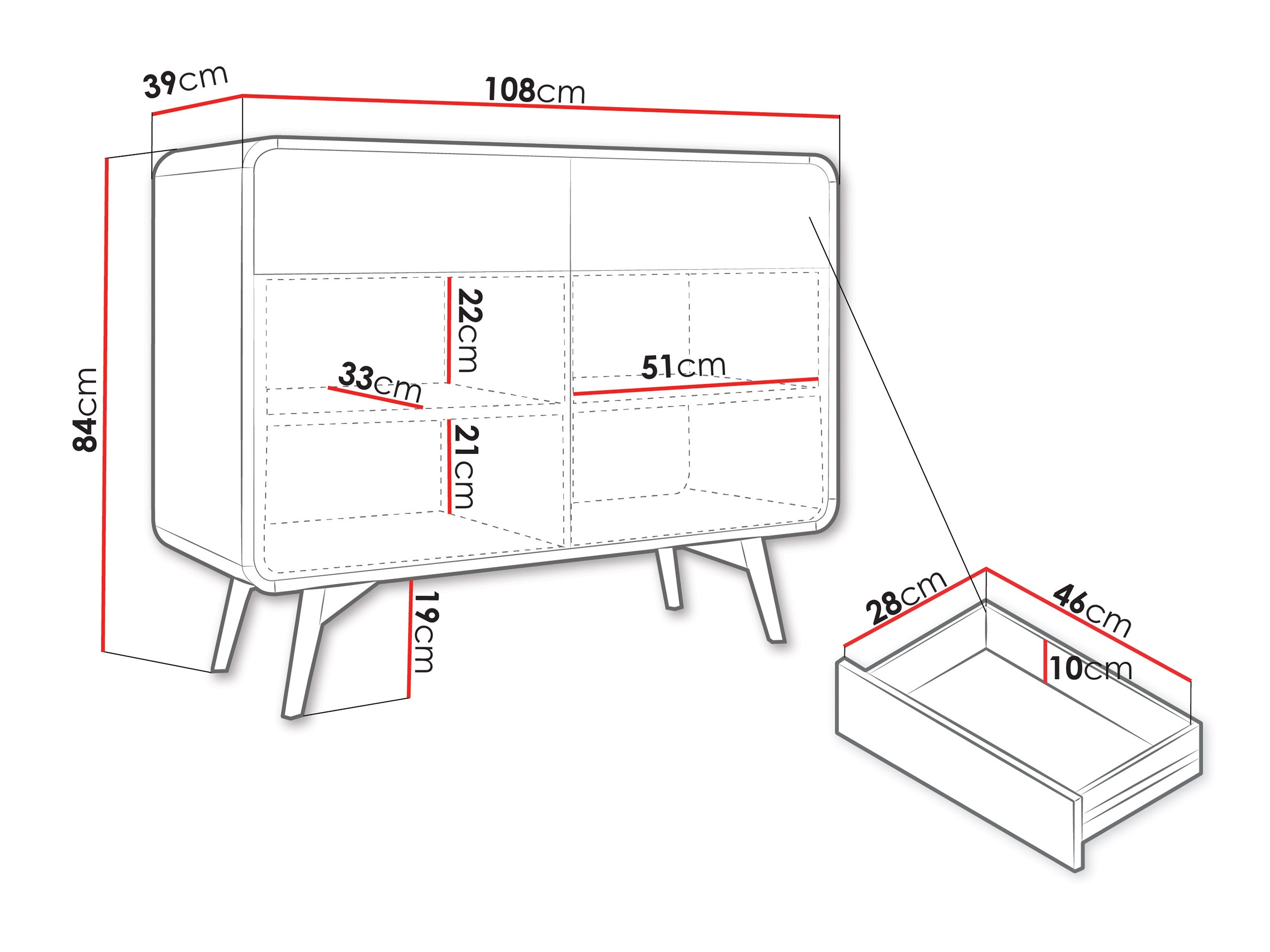 Ladekast Talsalo 100