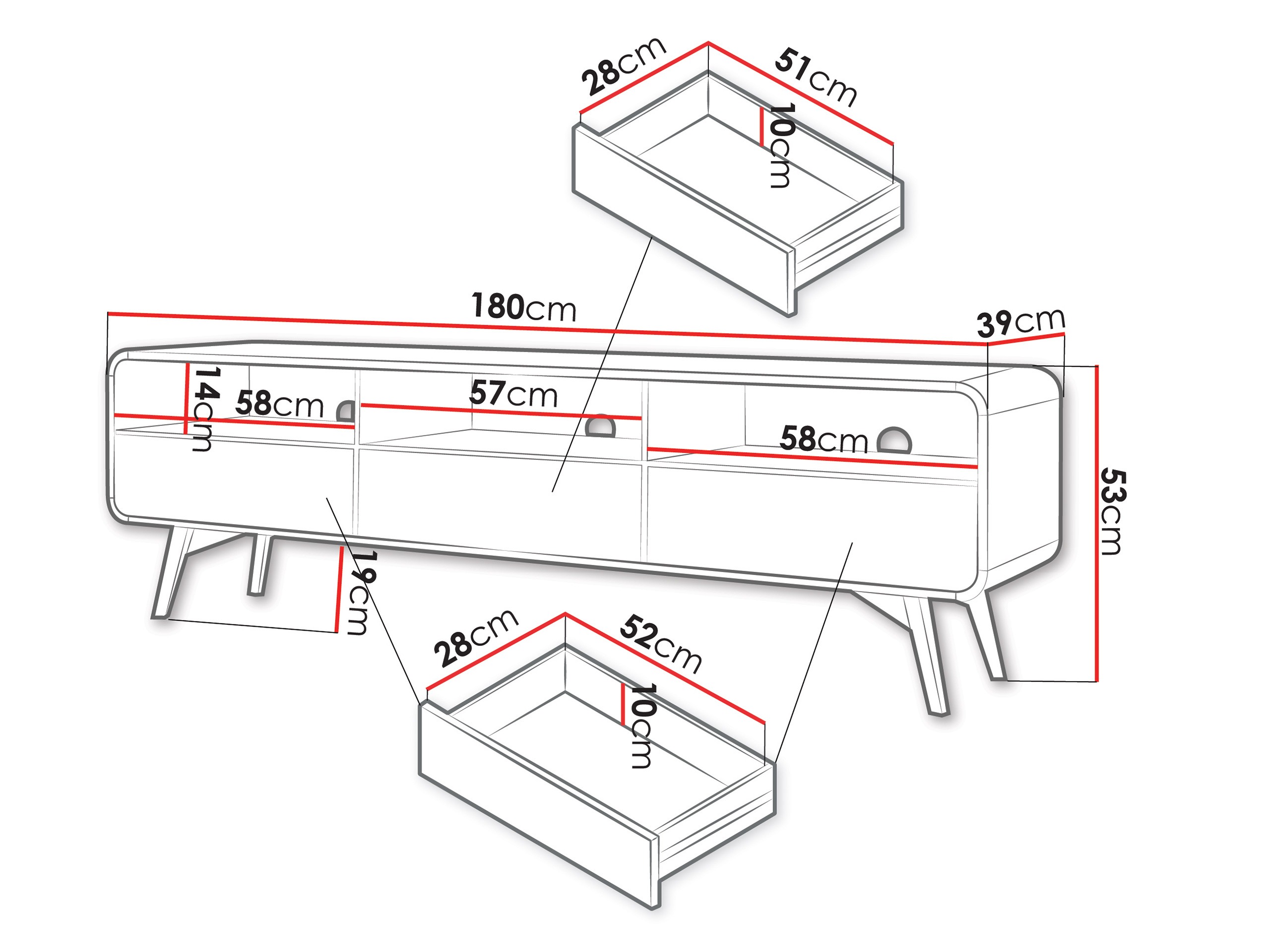 TV-meubel Talsalo 103