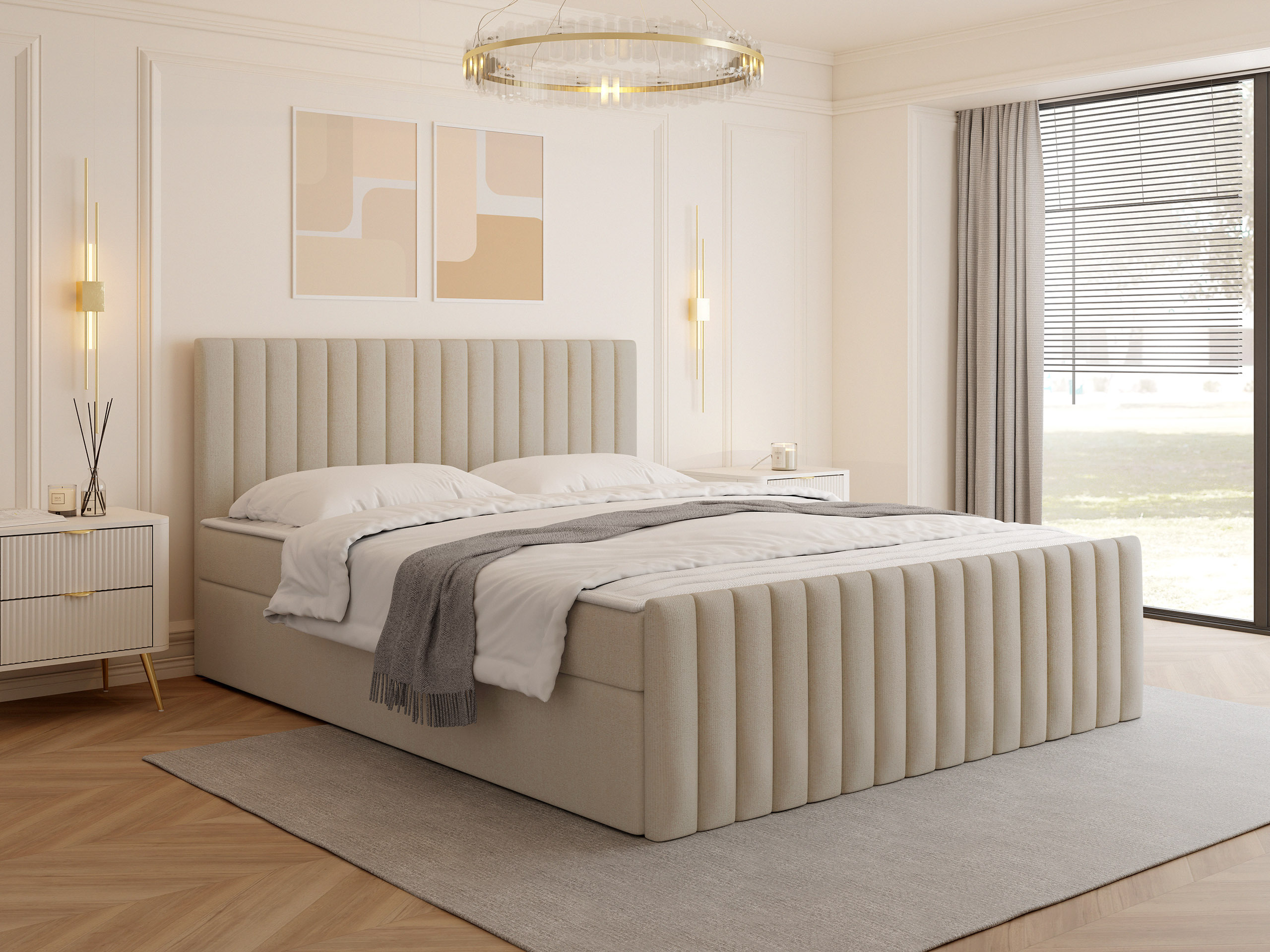 Boxspring Comfivo Apis II (Manila 02)