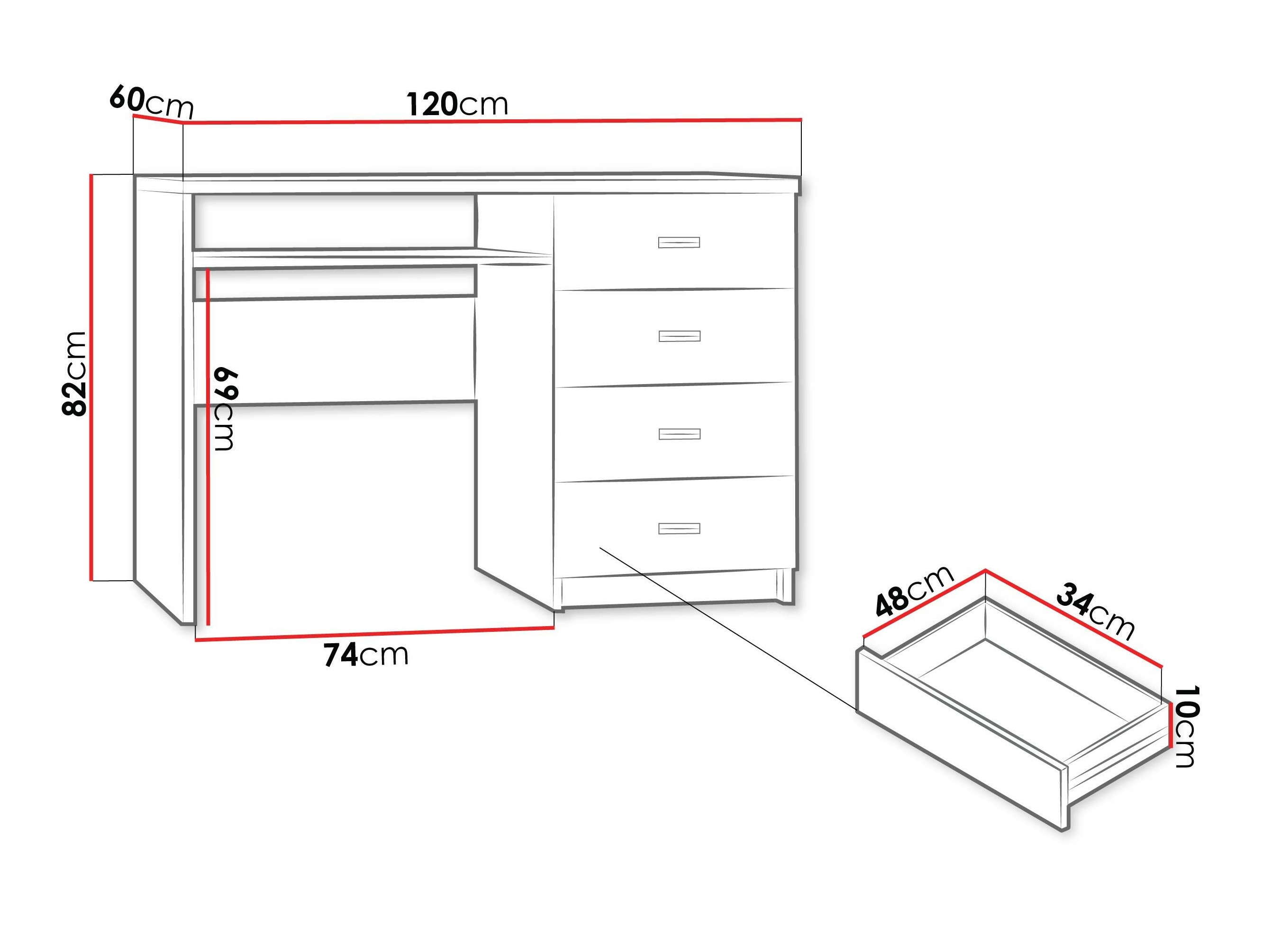 Bureau Serfeno 114 (Kraft Wit)