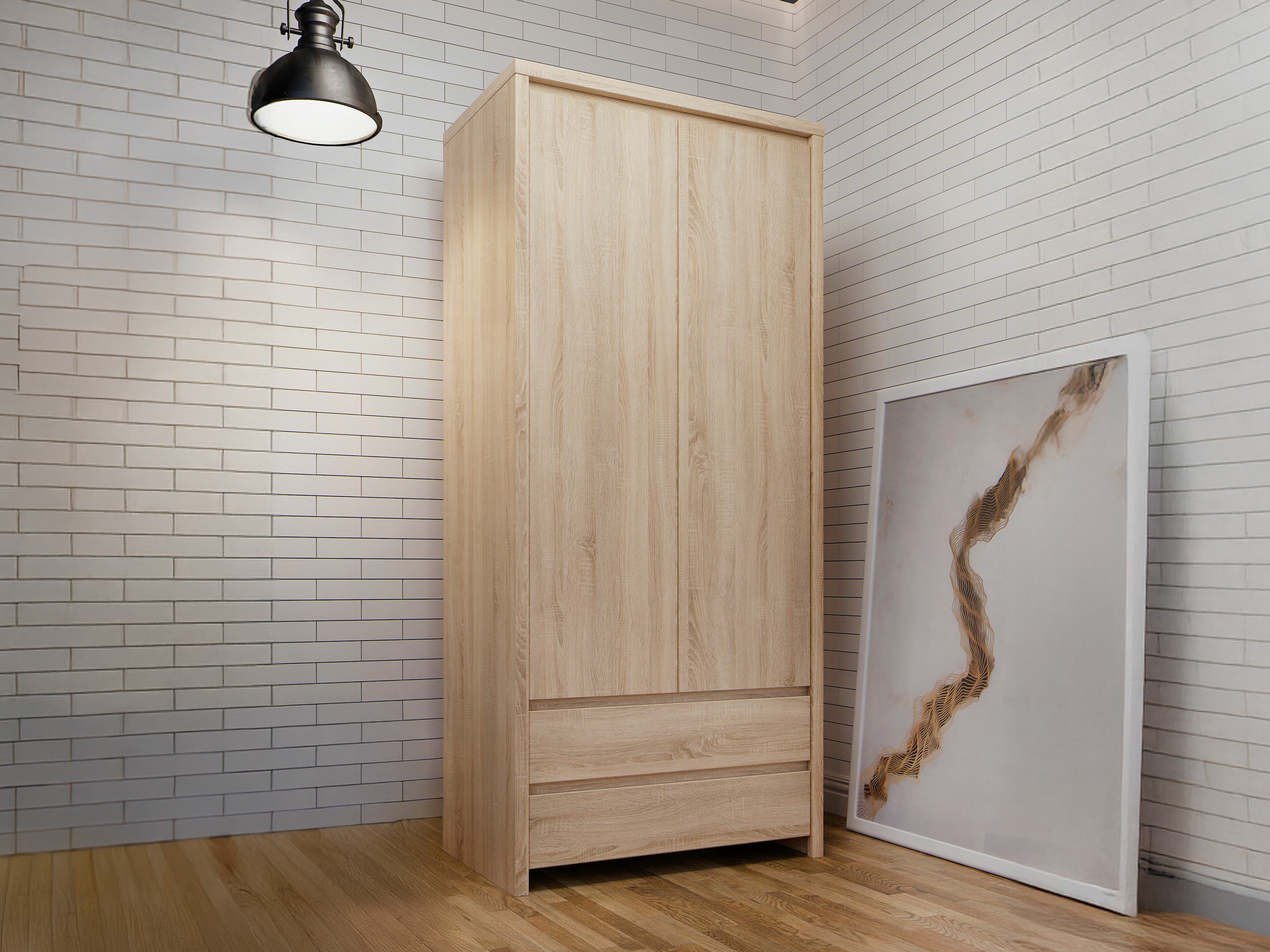 Boekenkast Nolroma 141 (Sonoma eik)