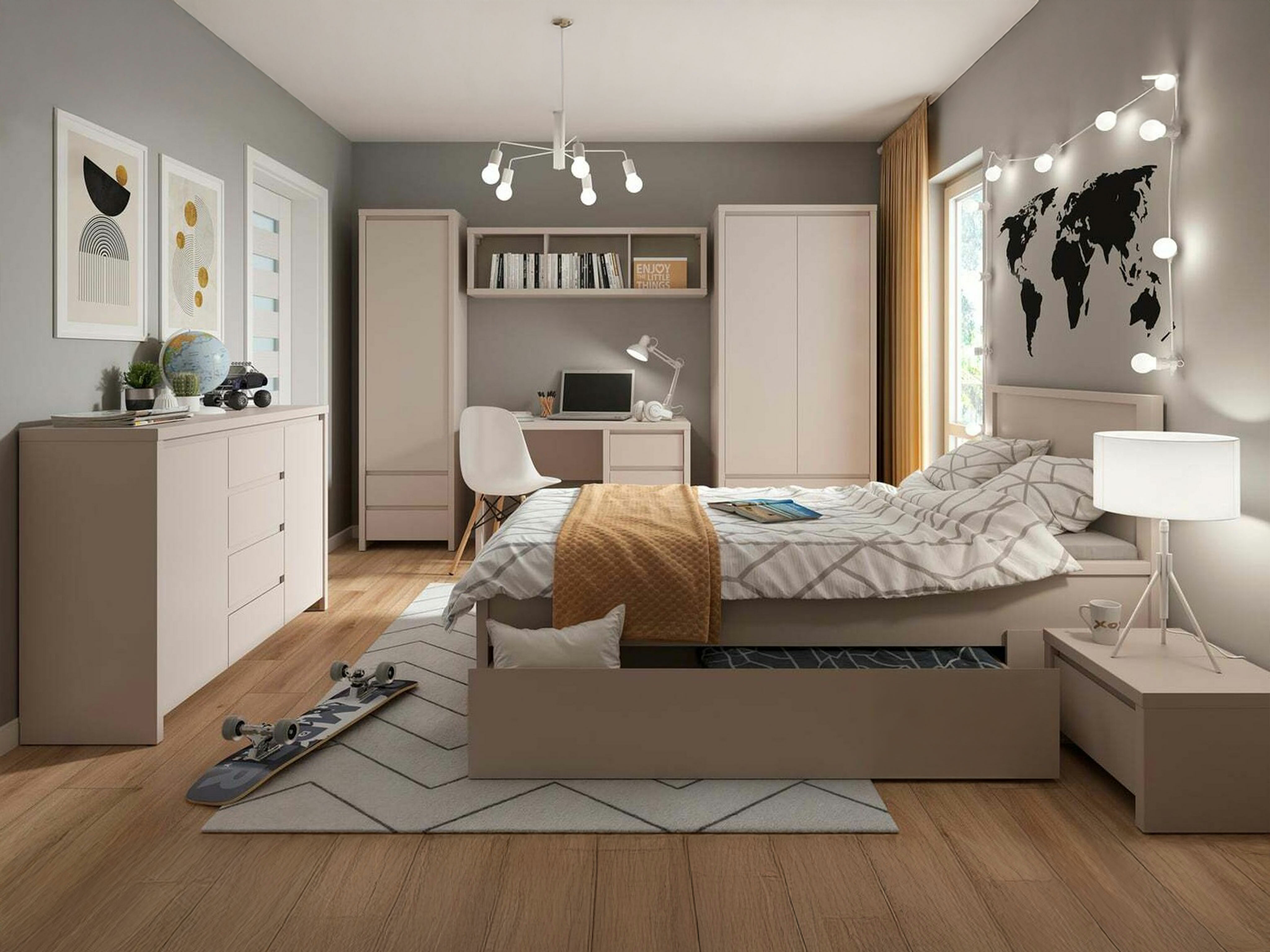 Kledingkast Nolroma 111 (Kasjmier)