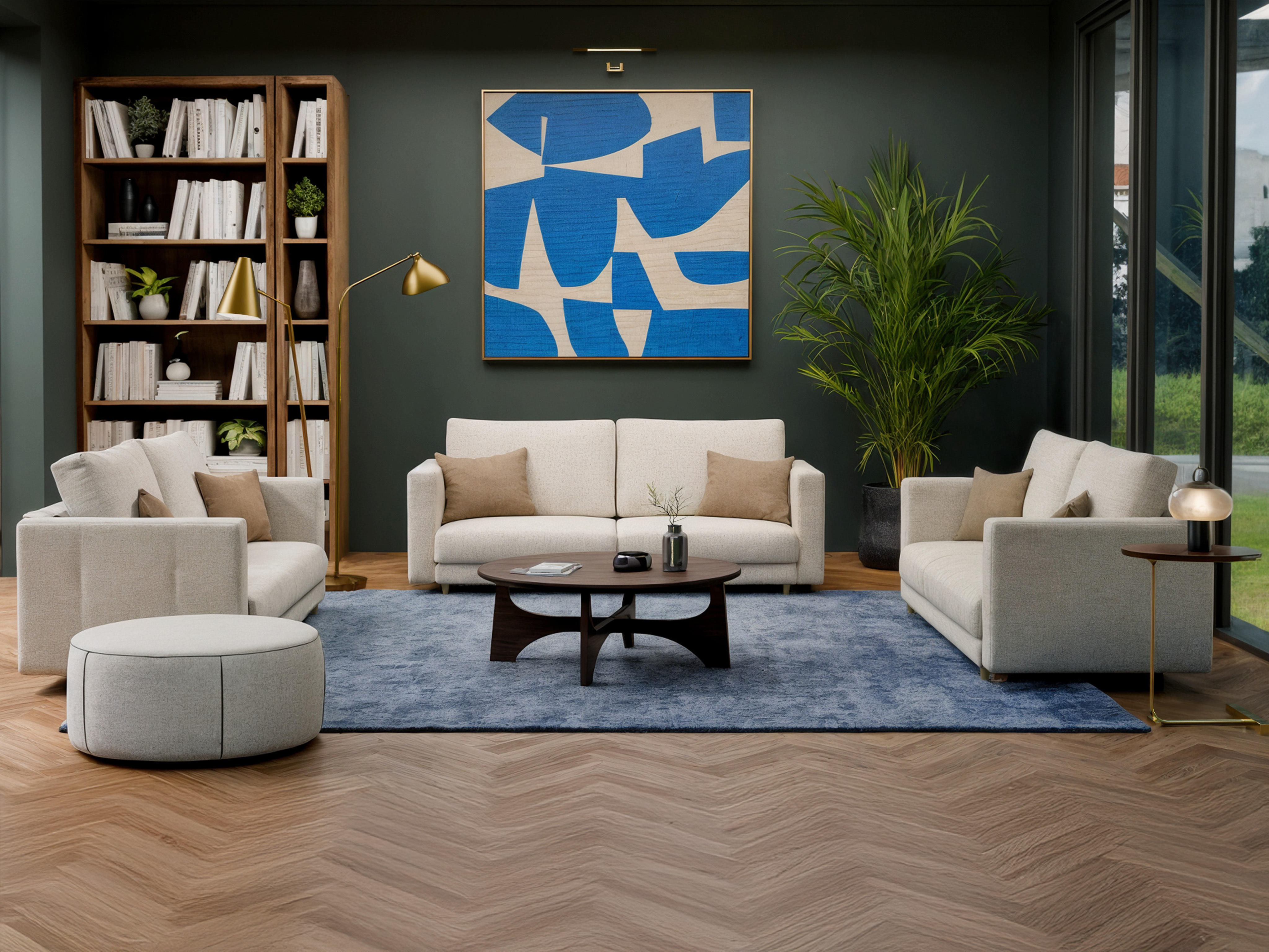 Slaapbank Mandeville 353 (Beige)