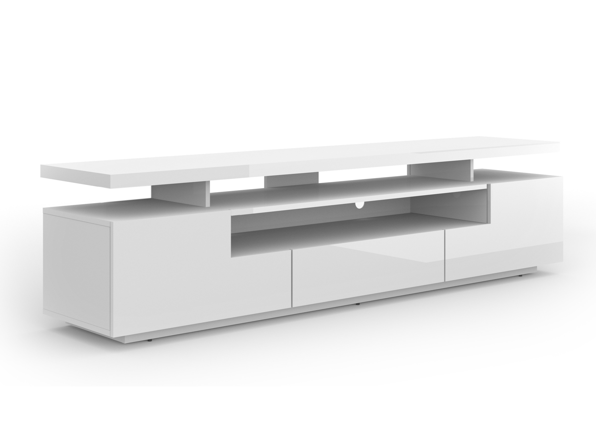 TV-meubel Buffalo 175 (Glanzend wit)