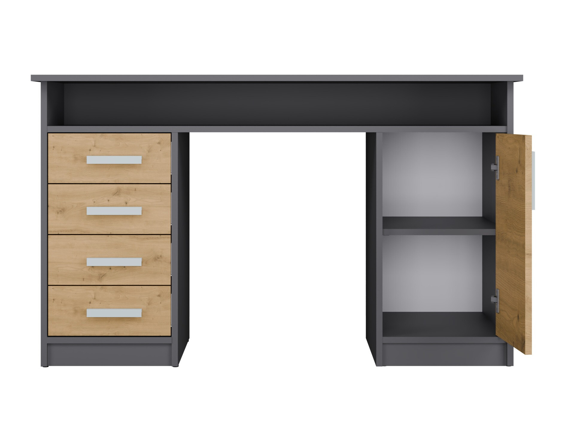 Bureau Mandeville 329 (Artisan eiken + Antraciet)