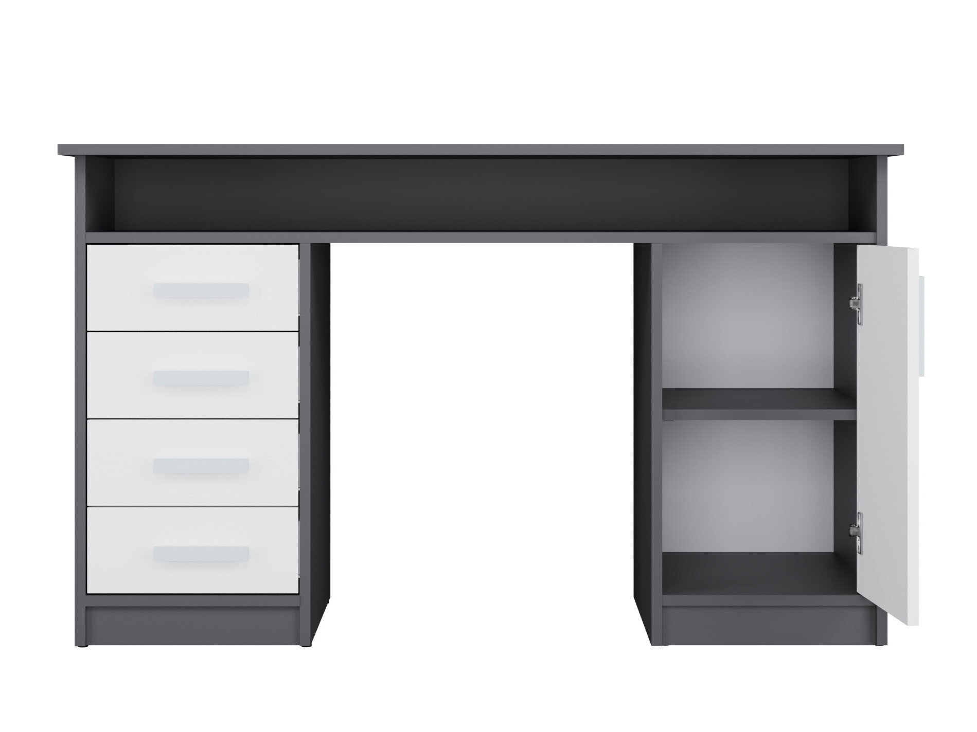 Bureau Mandeville 329 (Wit + Antraciet)