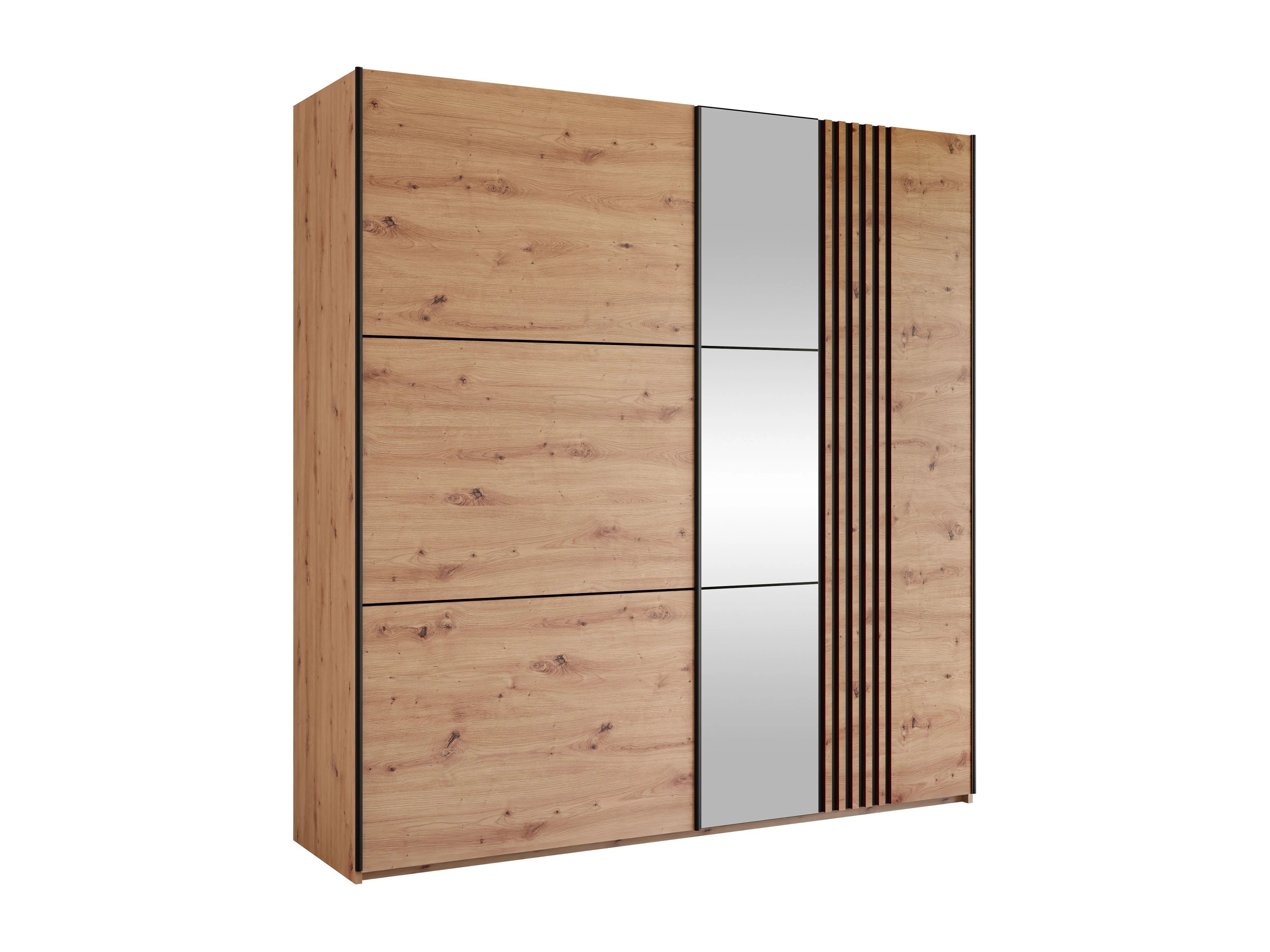 Kledingkast Honolulu 253 (Artisan eiken)