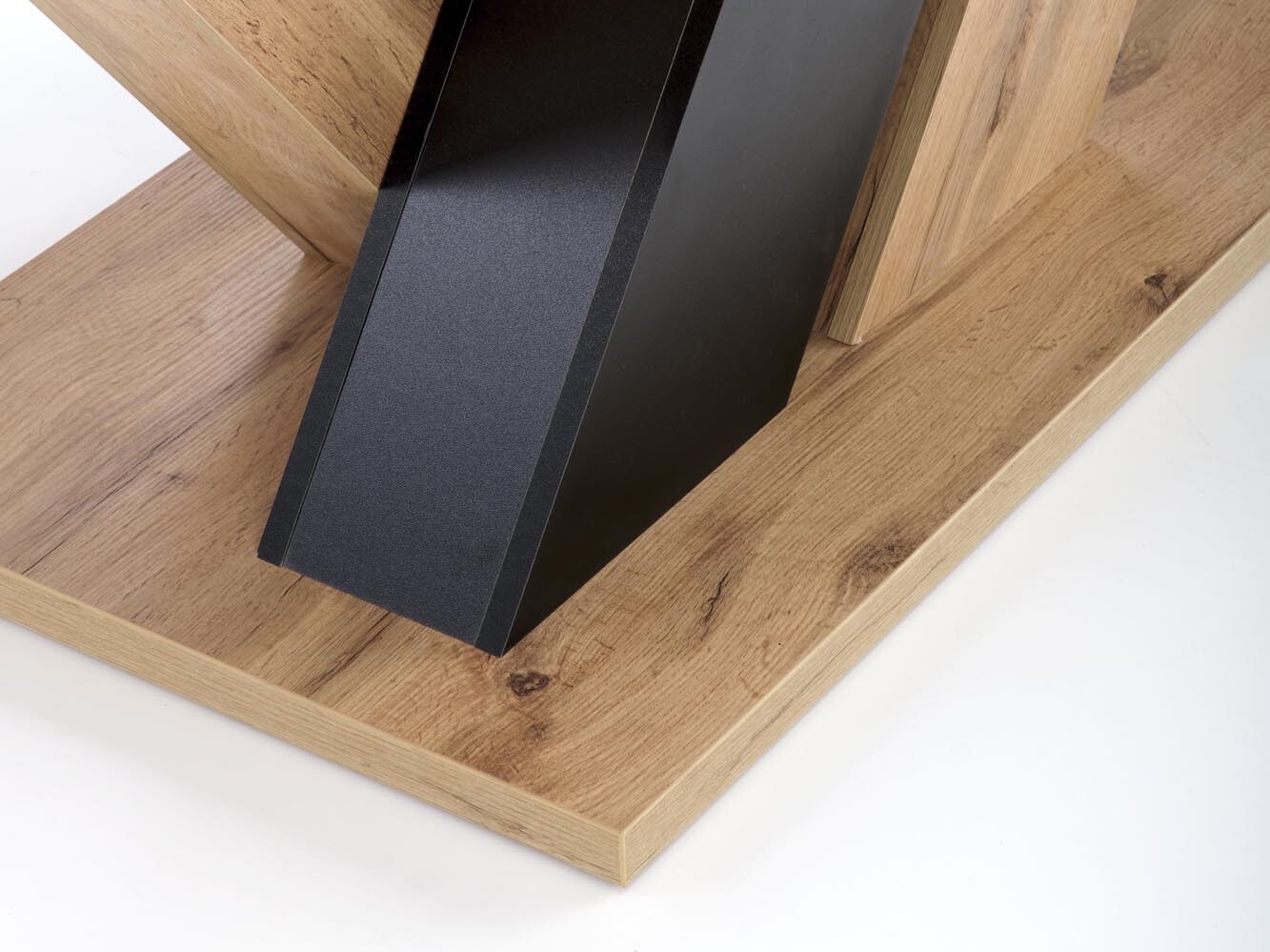 Tafel Houston 2091 (Wotan eik + Zwart)