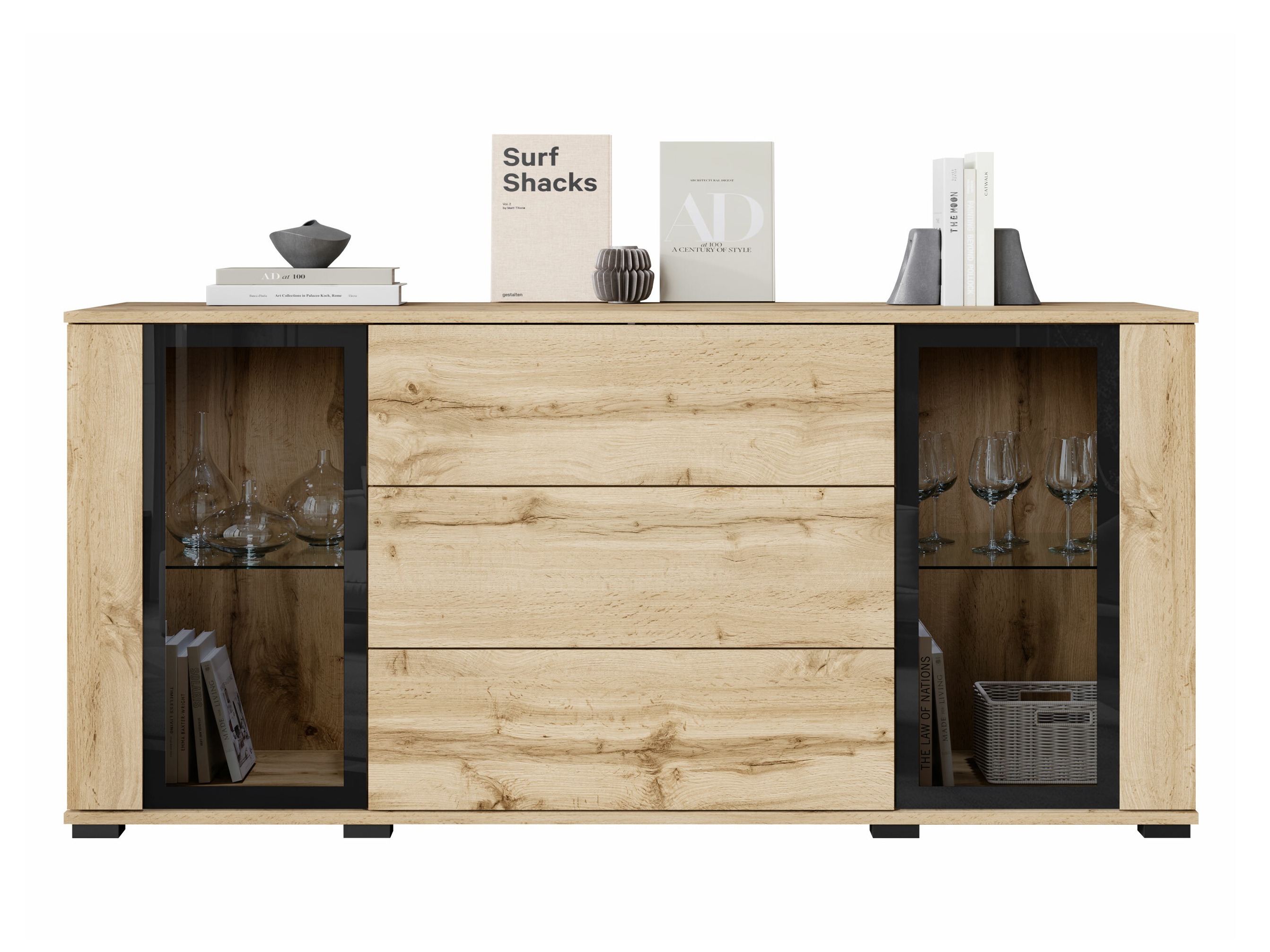 Ladekast Torcame 101 (Wotan eik)