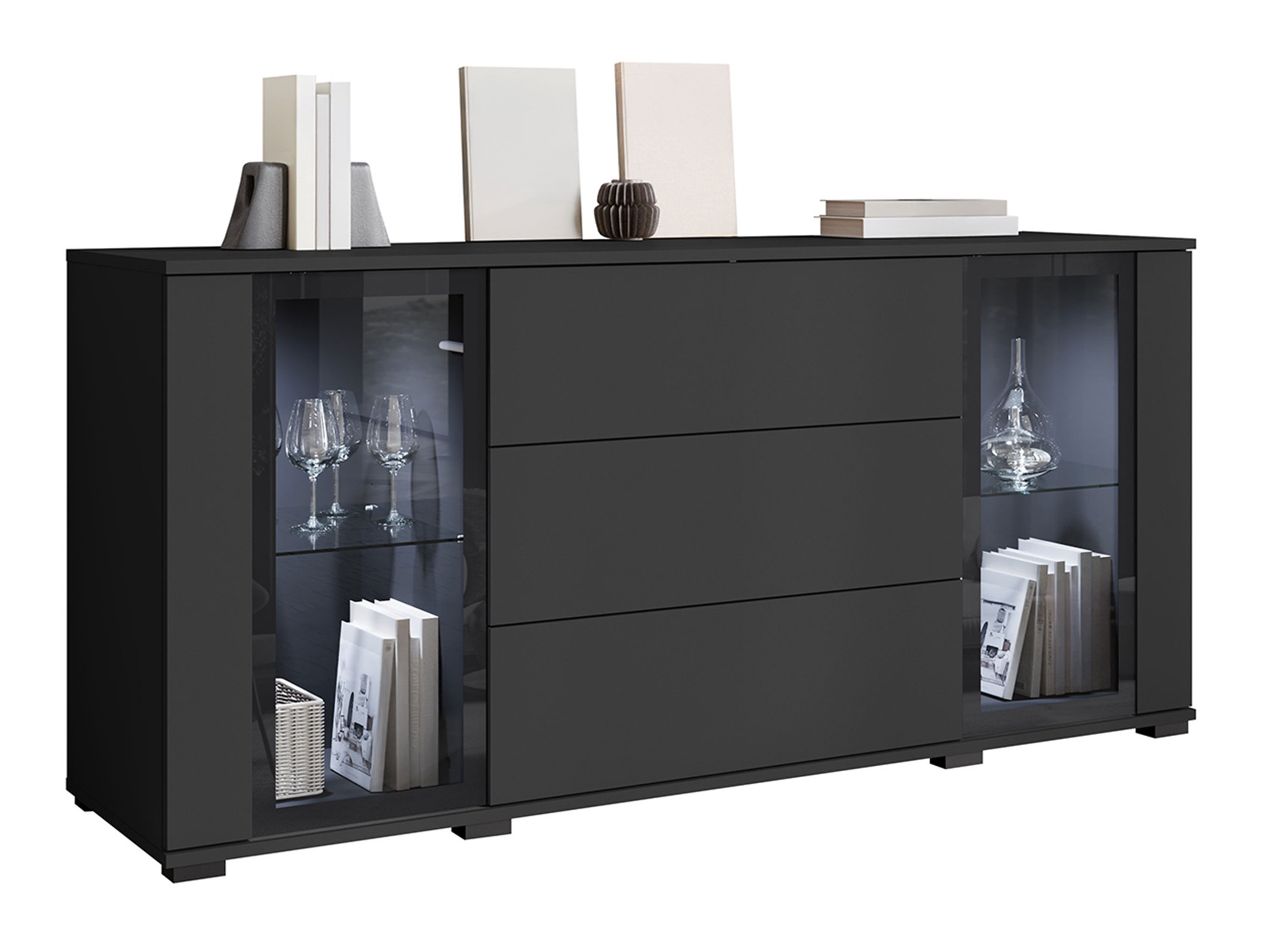 Ladekast Torcame 101 (Zwart)