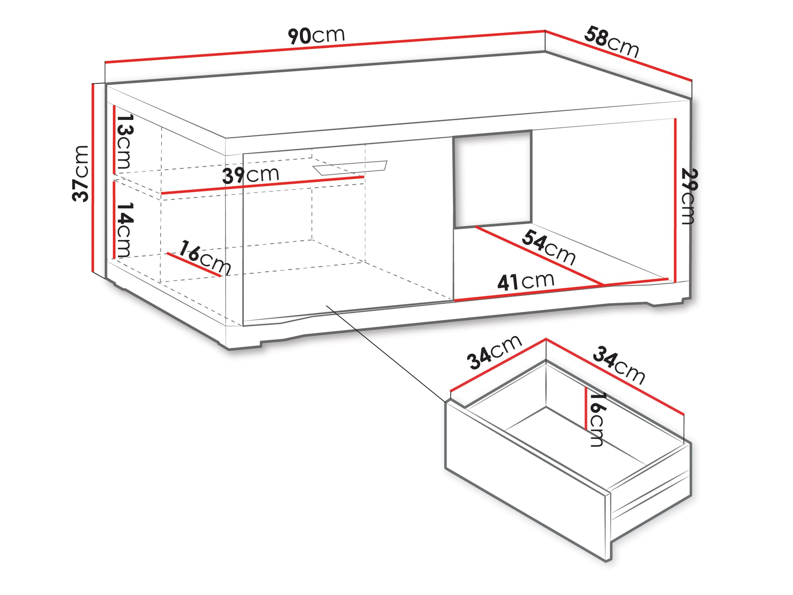 Salontafel Elisale 109