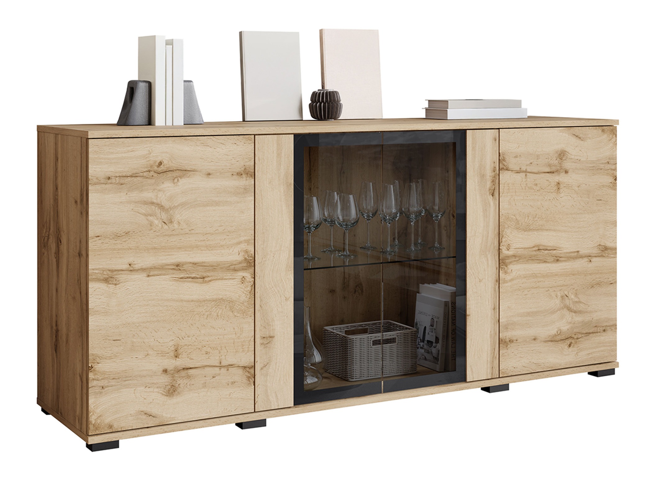 Dressoir Torcame 102 (Wotan eik)