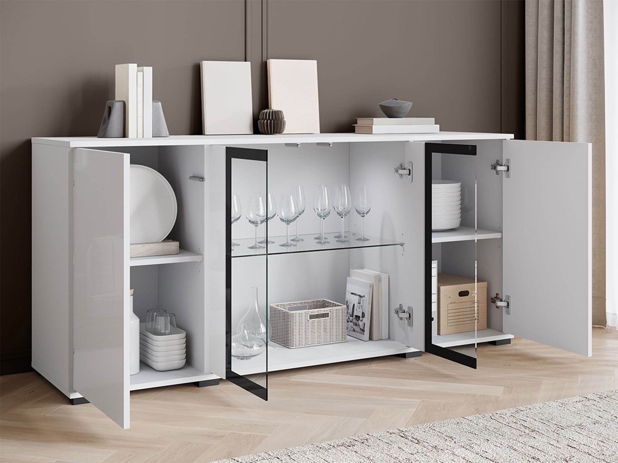 Dressoir Torcame 102 (Wotan eik)