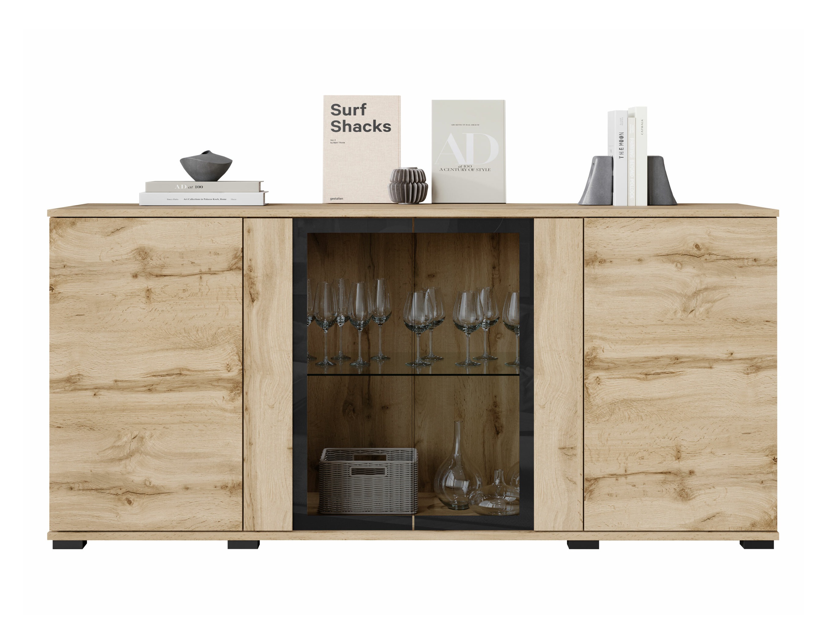 Dressoir Torcame 102 (Wotan eik)