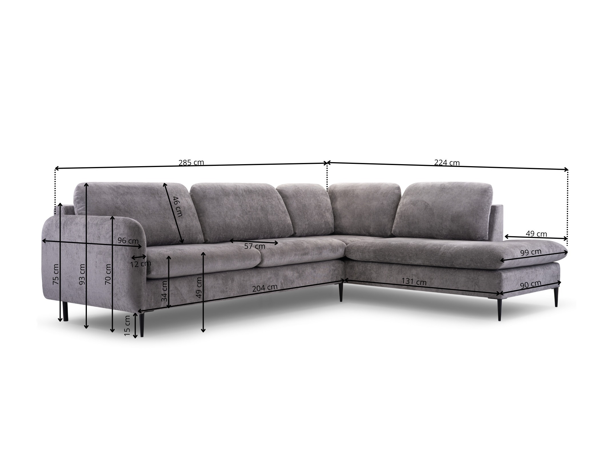 Hoekbank Lufkin 150 (Perfect Harmony 82)