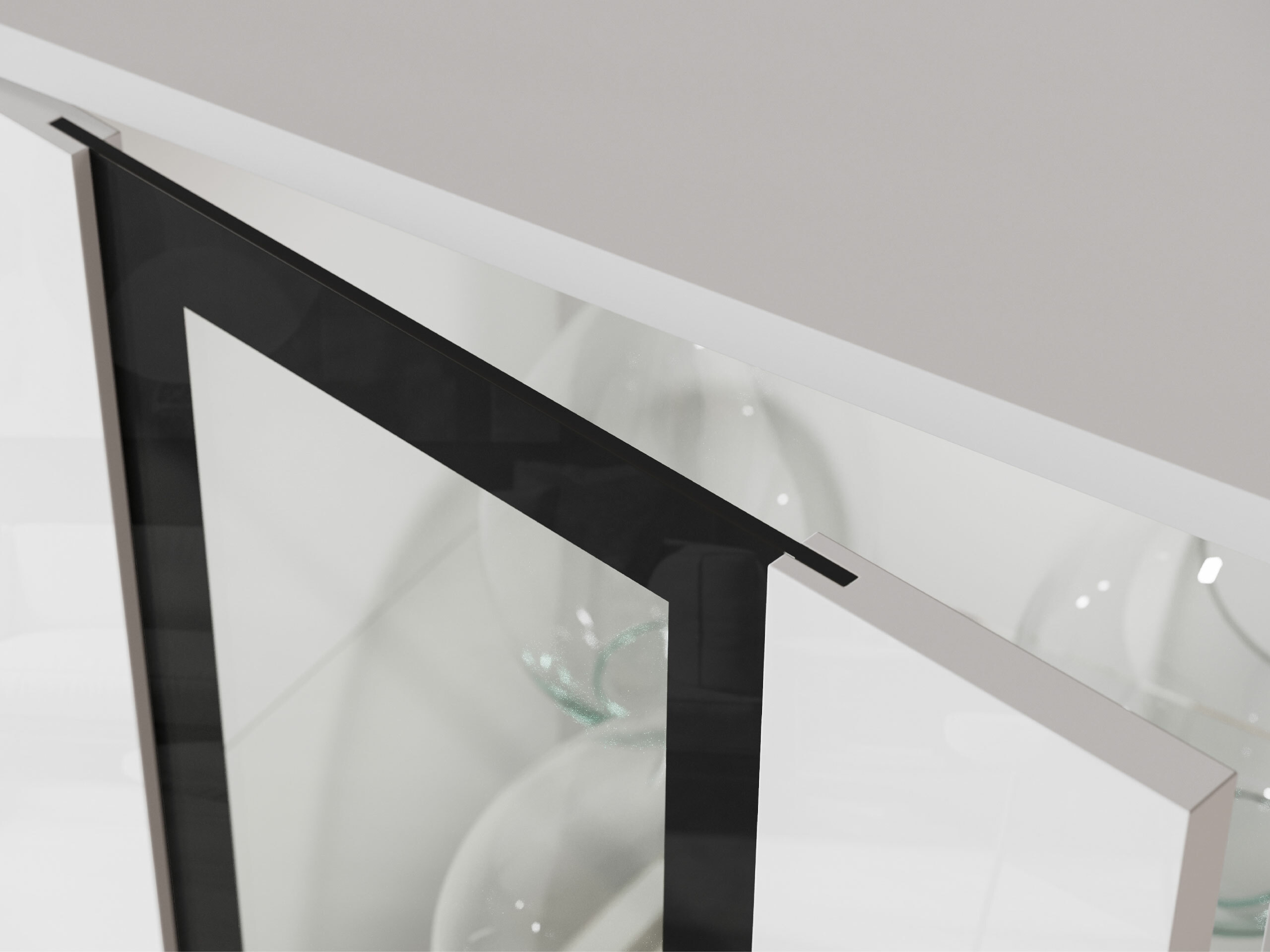 Woonkamerset Torcame 103 (Wit + Glanzend wit)