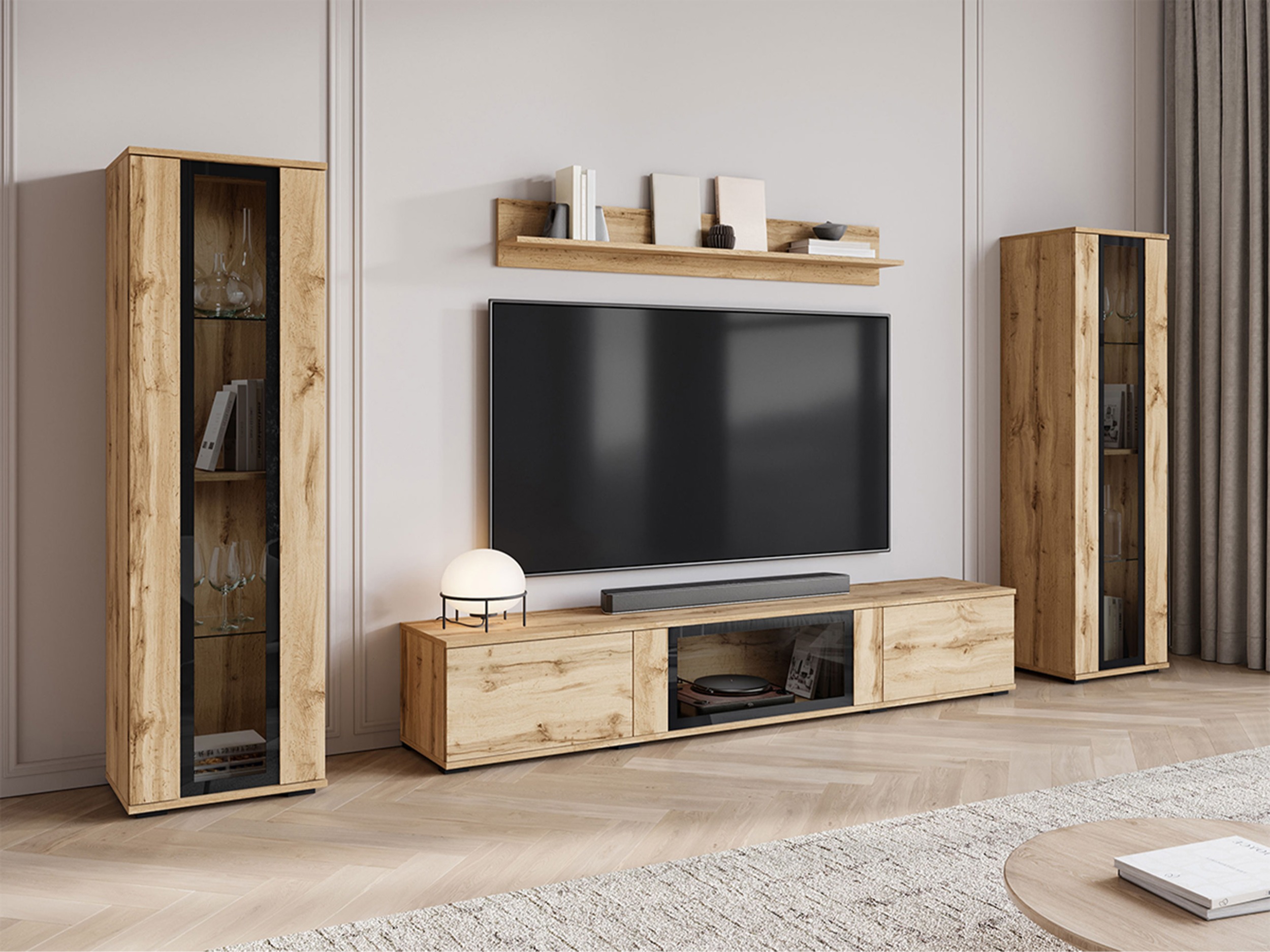 Woonkamerset Torcame 103 (Wotan eik)