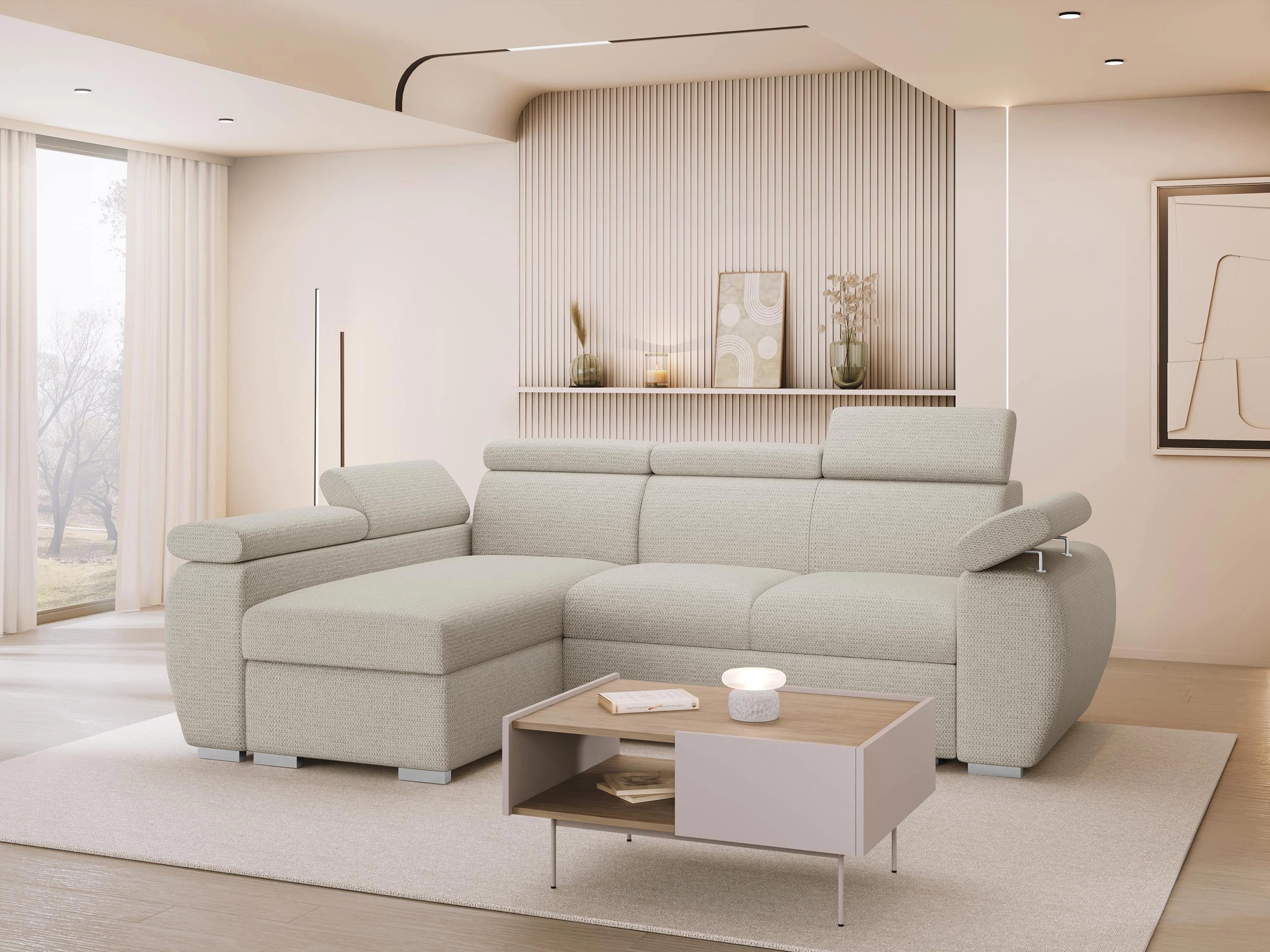 Hoekbank Columbus 132 (Aragon 03)