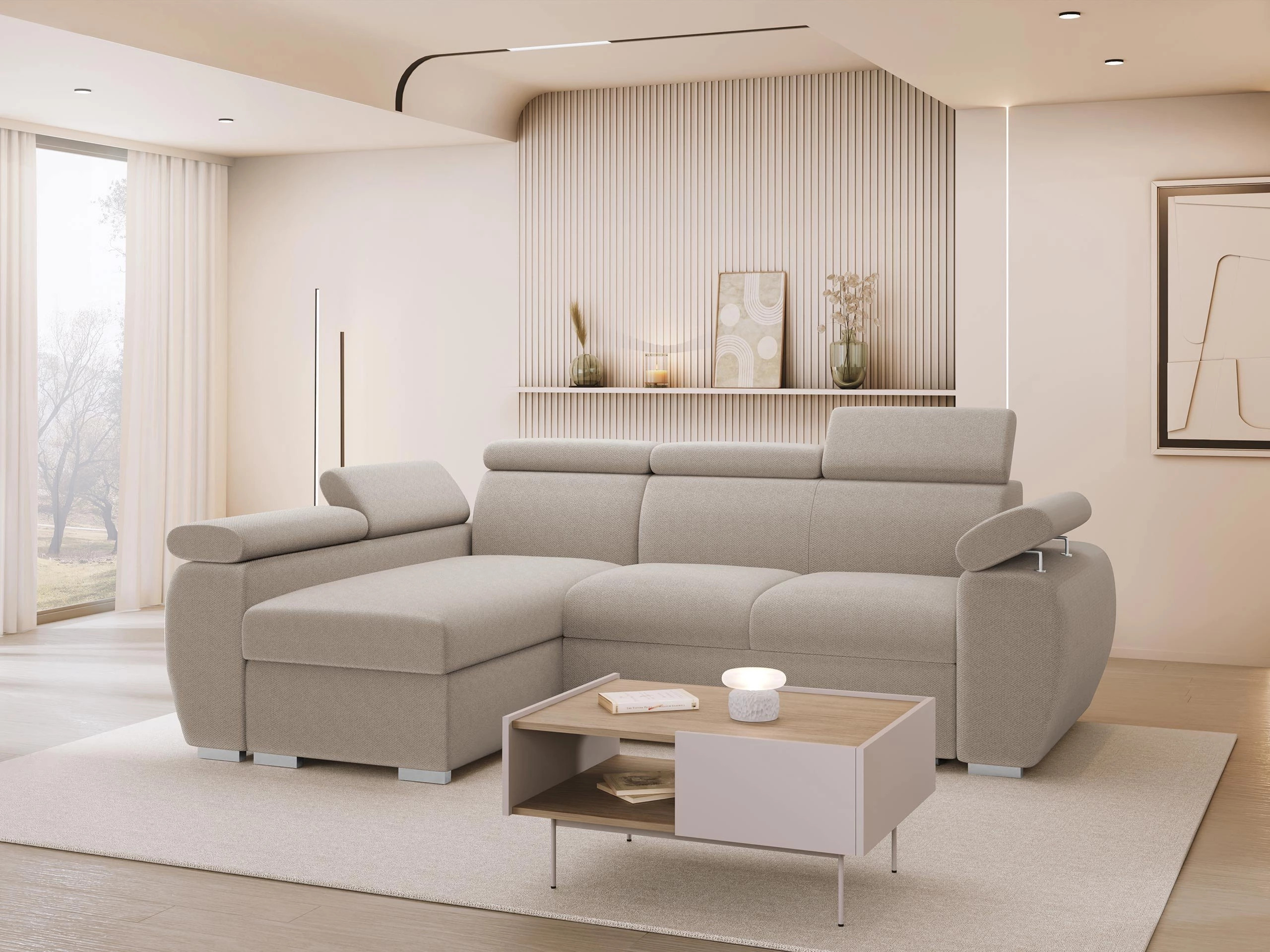 Hoekbank Columbus 132 (Paros 2)