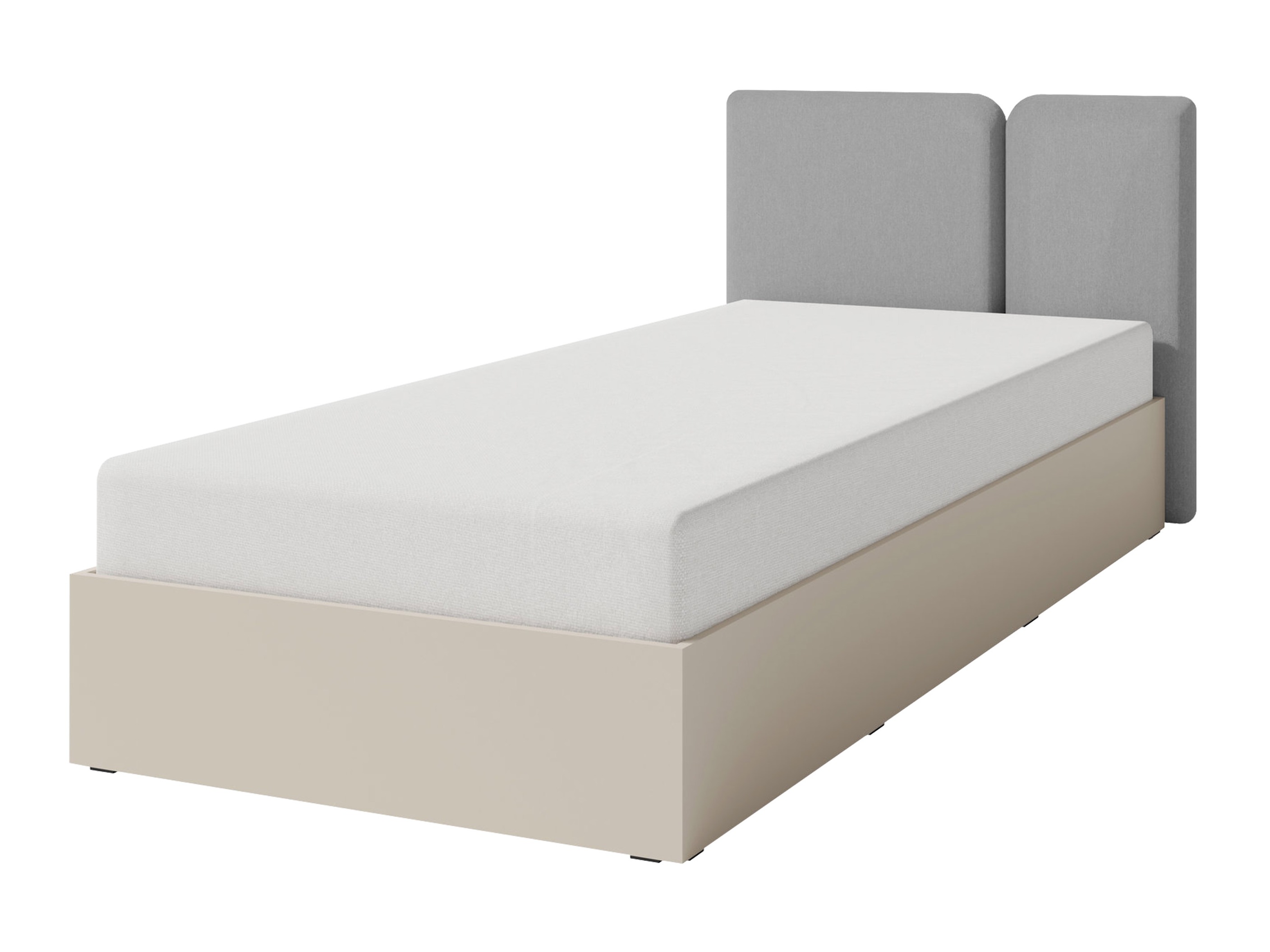 Bed Fiosono 112 (Beige + Eiken)