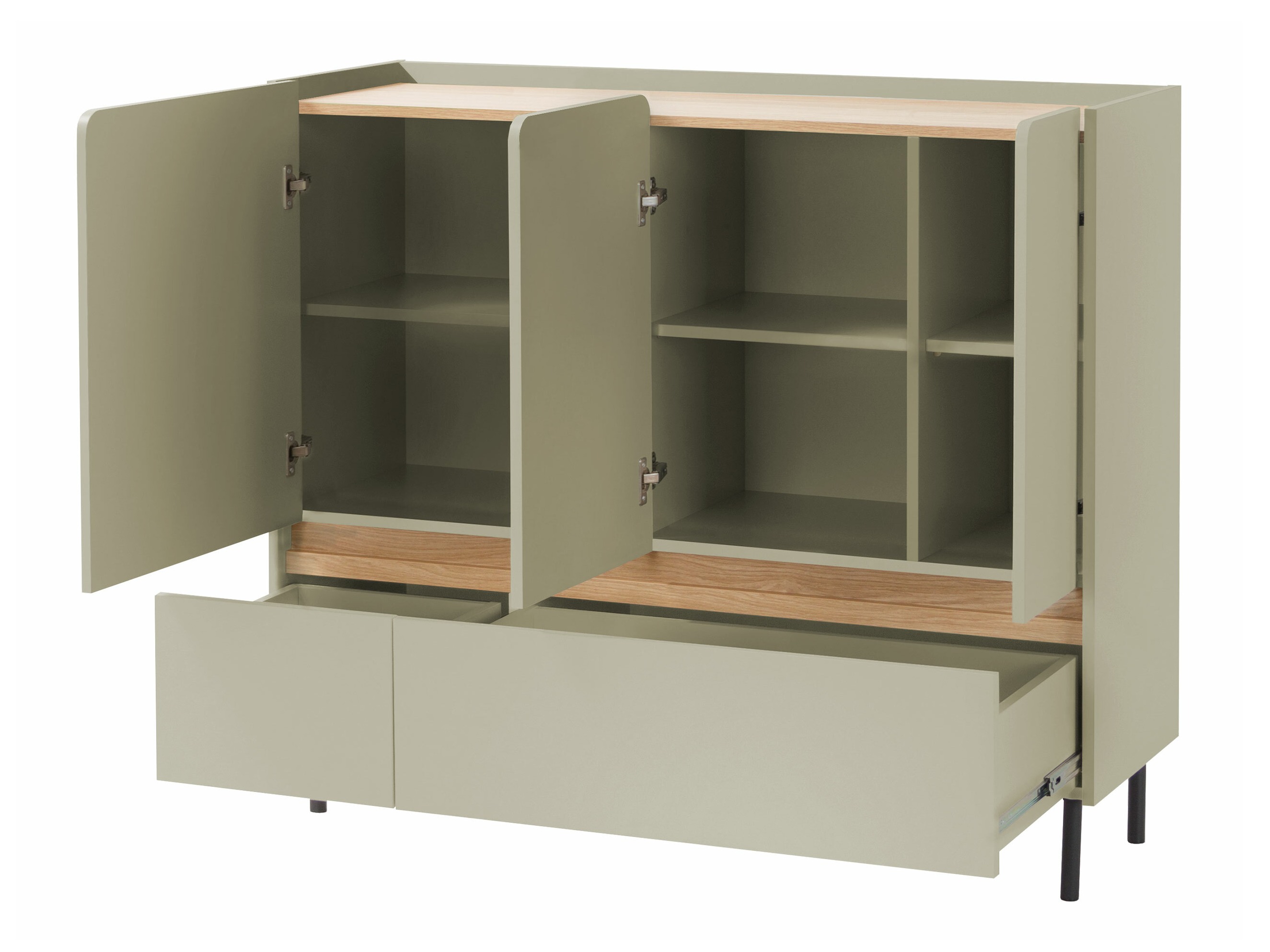 Ladekast Fiosono 106 (Eucalyptus + Eiken)