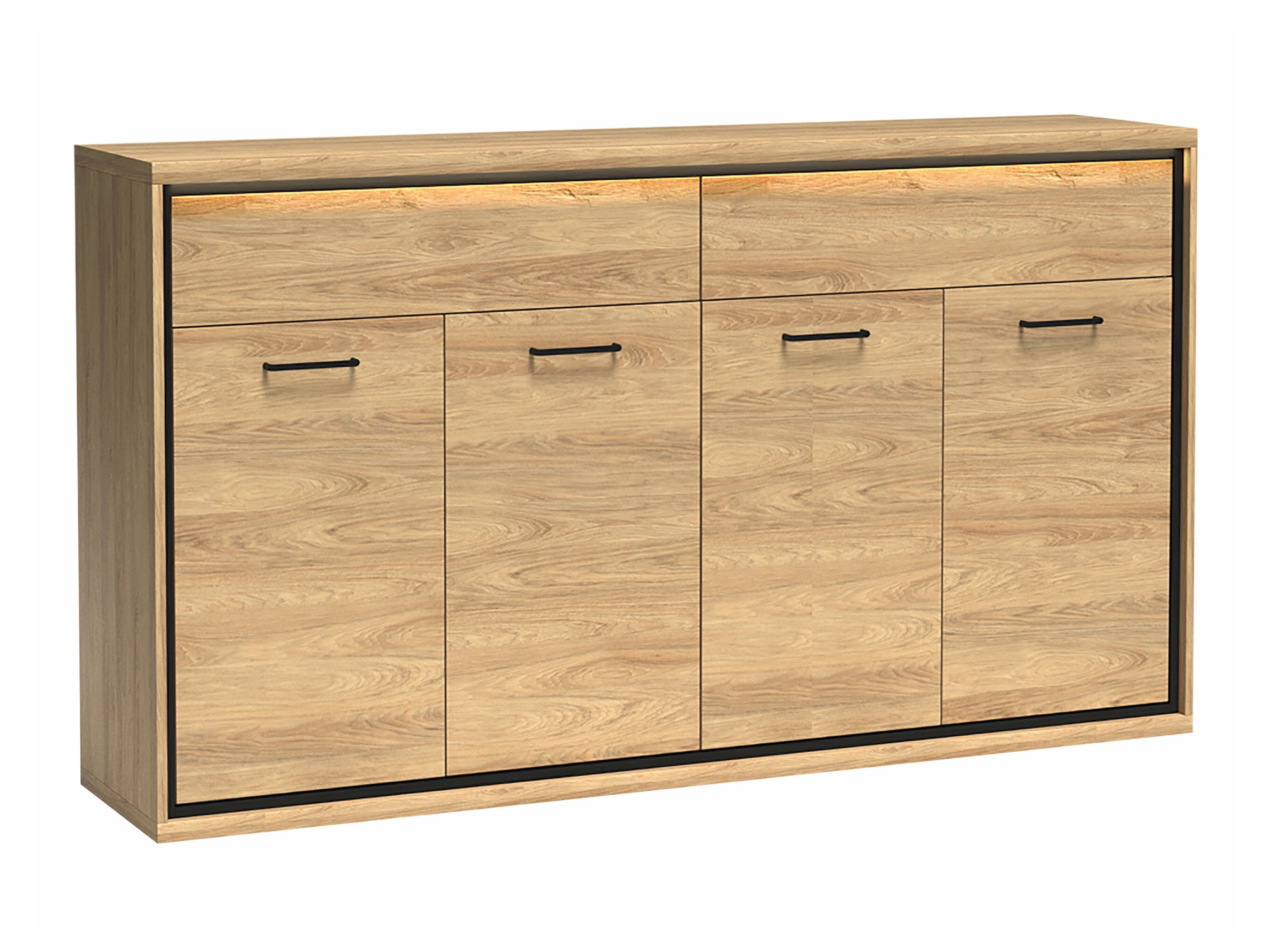 Ladekast Etrmoni 105 (Licht hout)