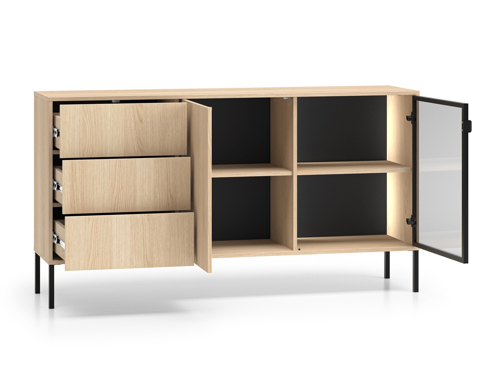 Ladekast Virsalo 101 (Eiken)