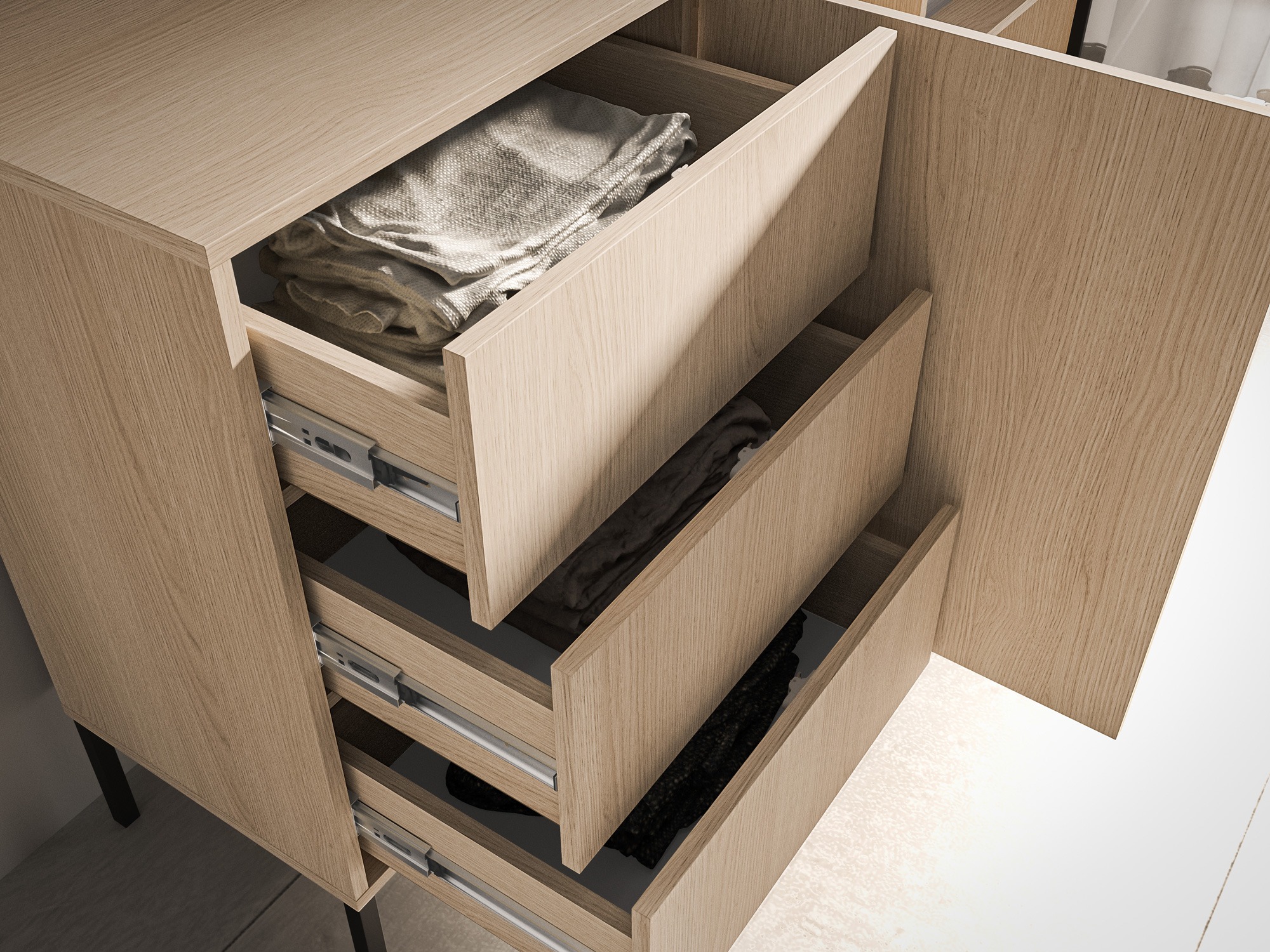 Ladekast Virsalo 101 (Eiken)