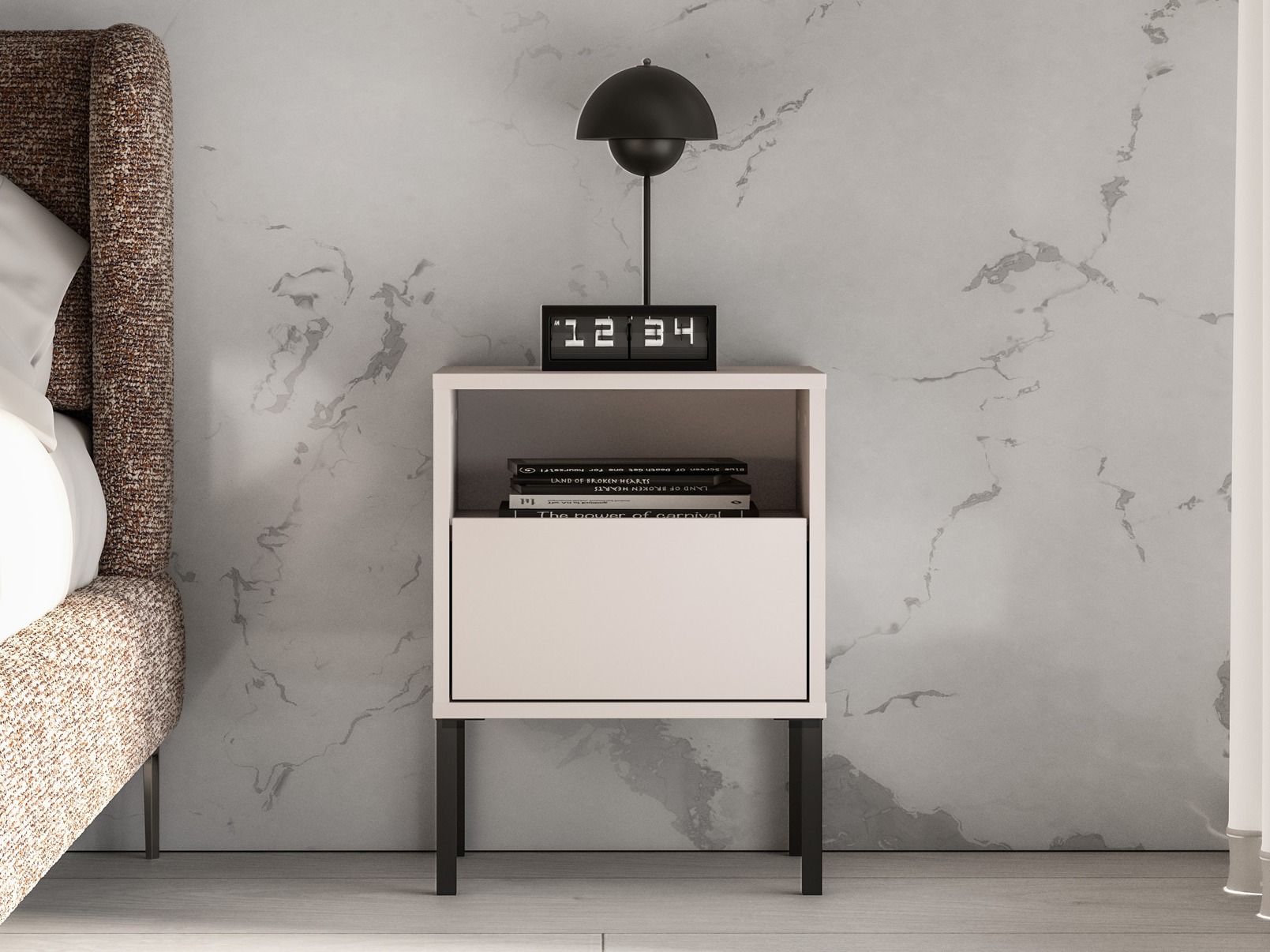 Nachtkastje Virsalo 104 (Kasjmier)