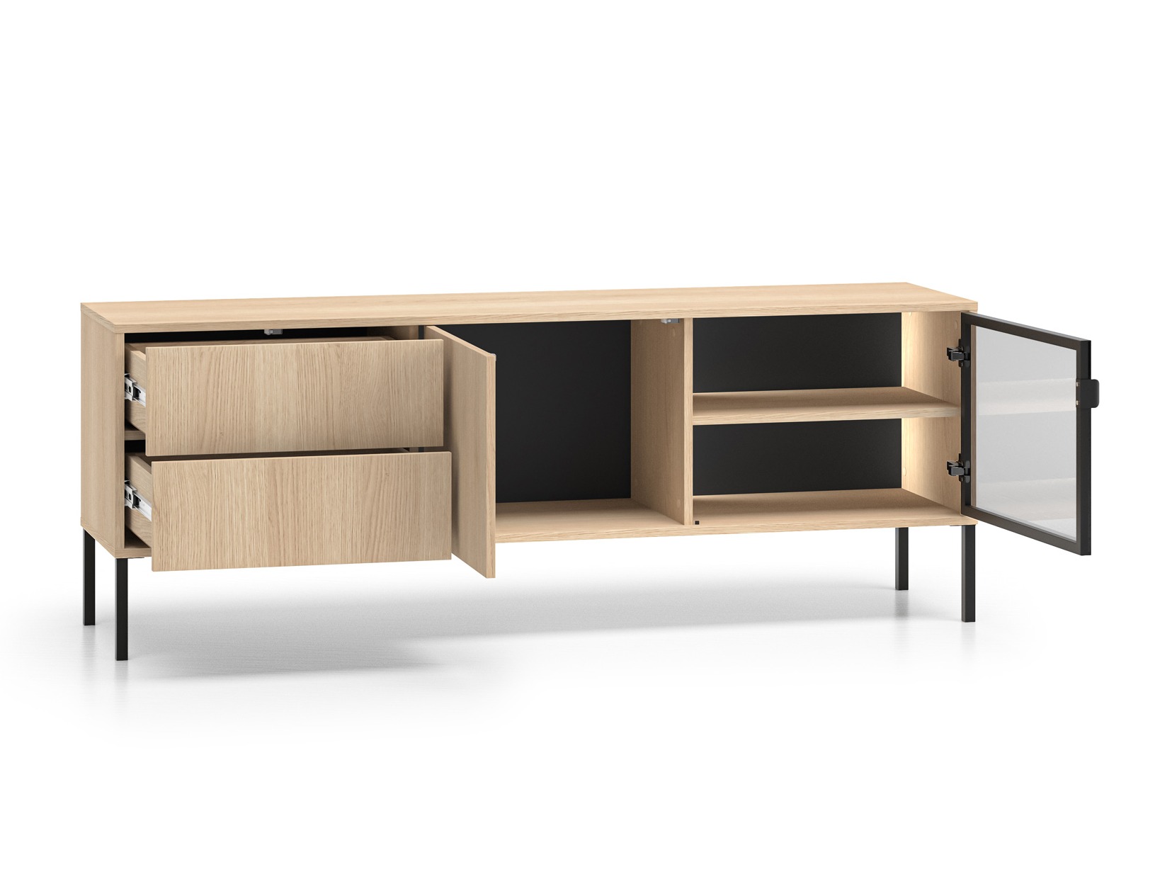 TV-meubel Virsalo 103 (Eiken)