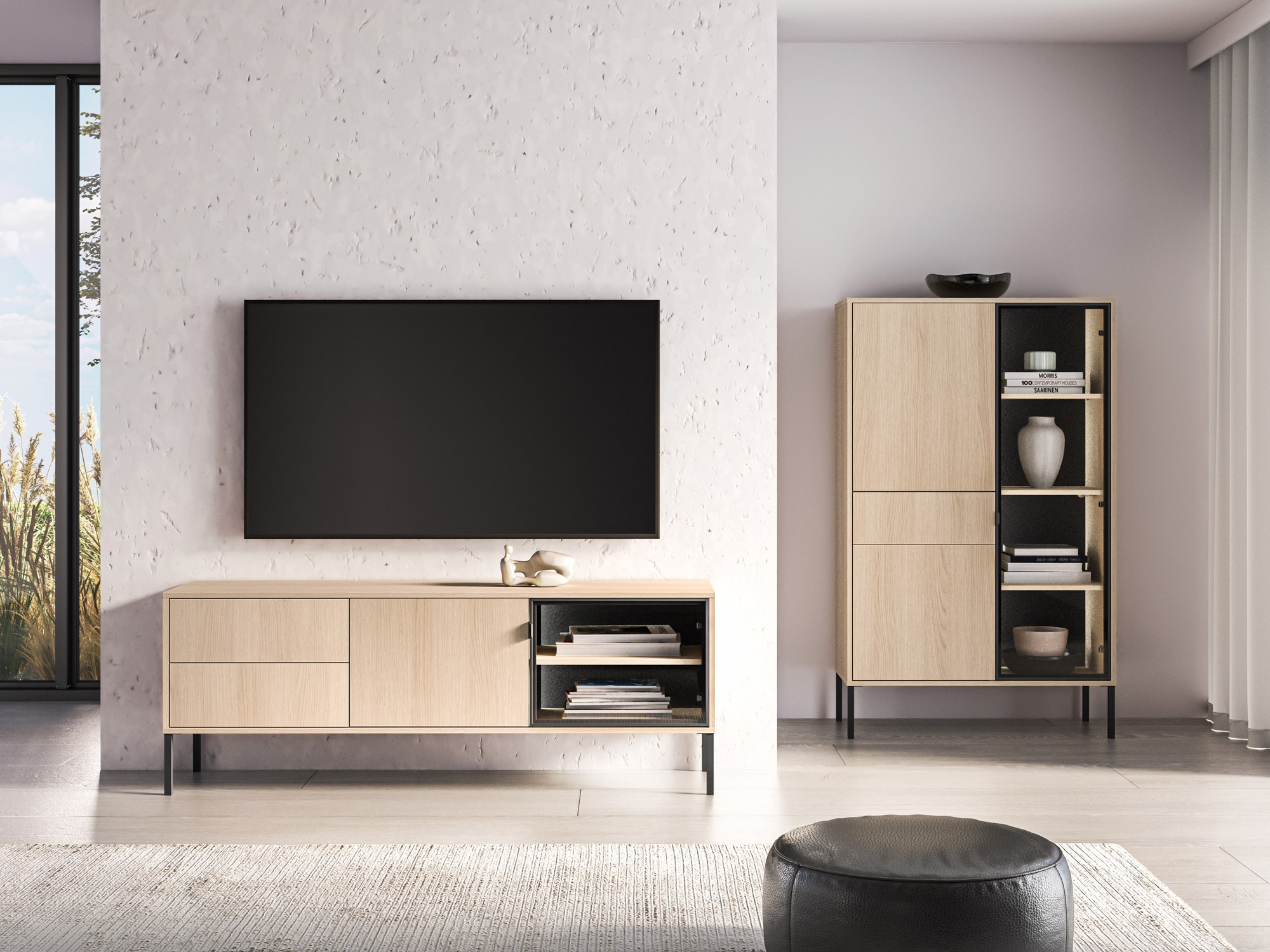 TV-meubel Virsalo 103 (Eiken)