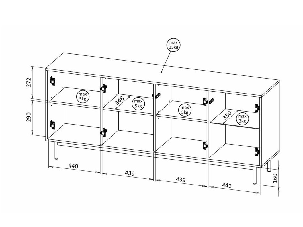Dressoir Avimera 101