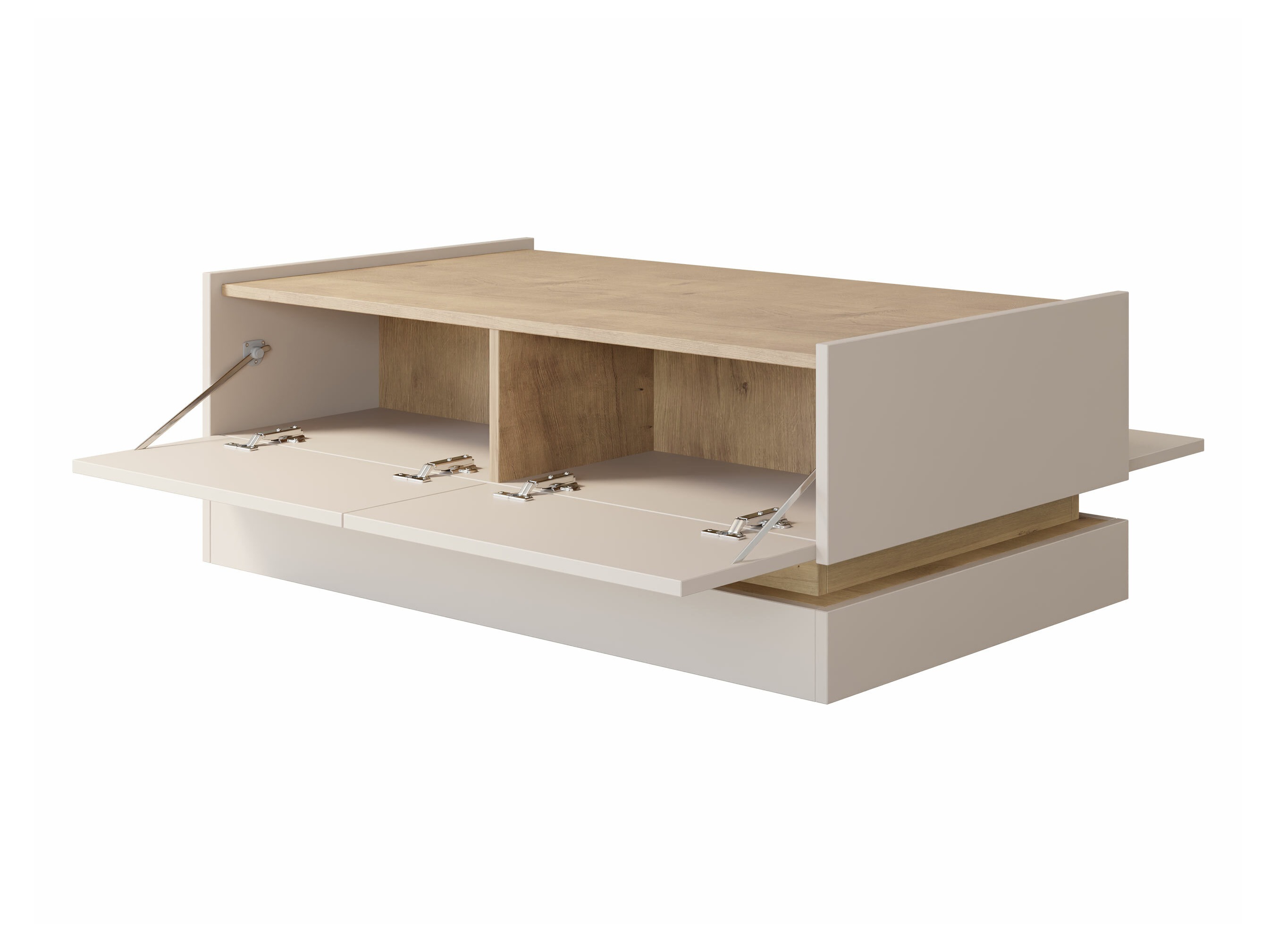 Salontafel Comfivo Tilia (Kasjmier + Eiken)