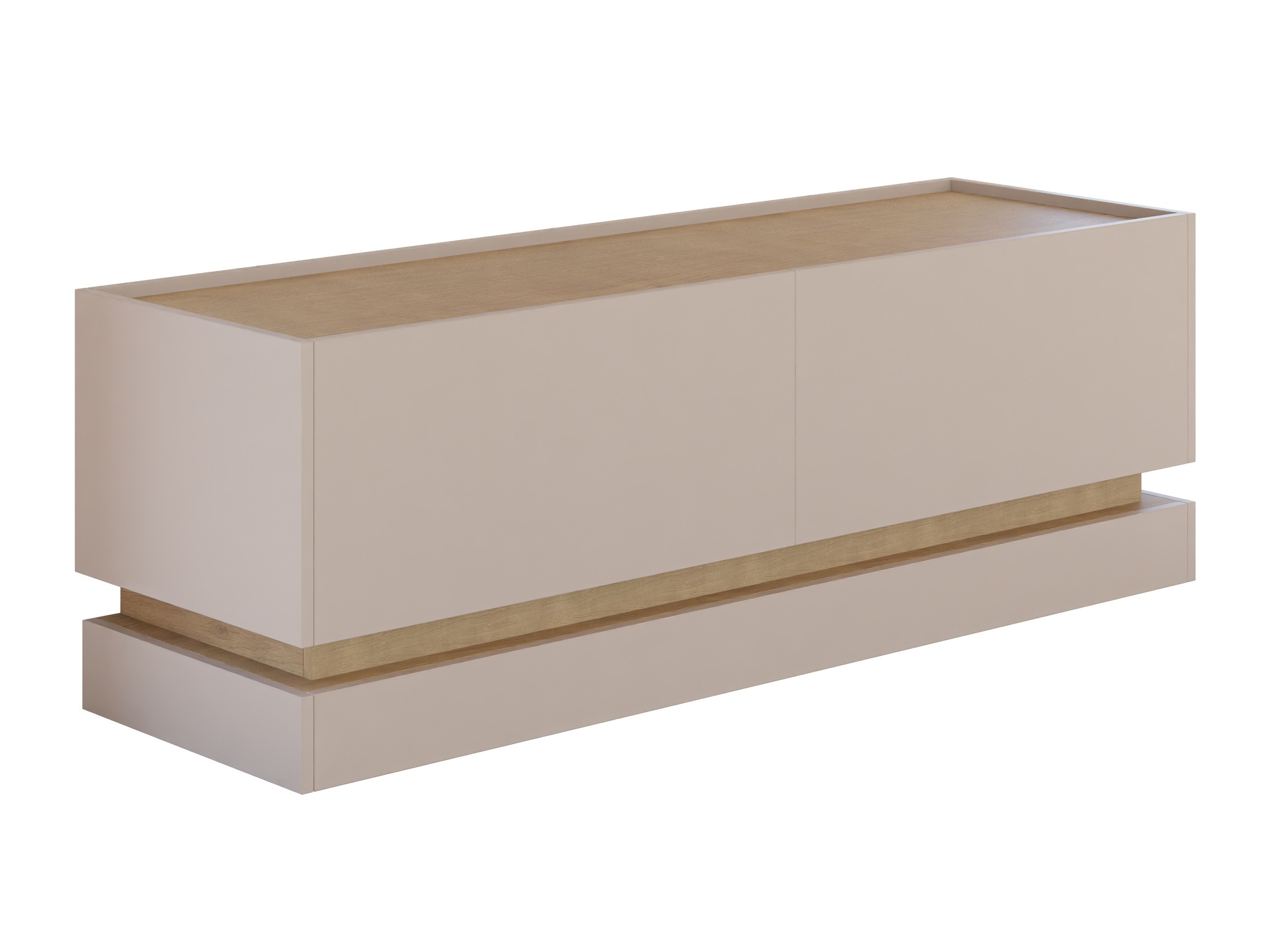 TV-meubel Comfivo Dalvenu 105 (Lichtbruin + Eiken)